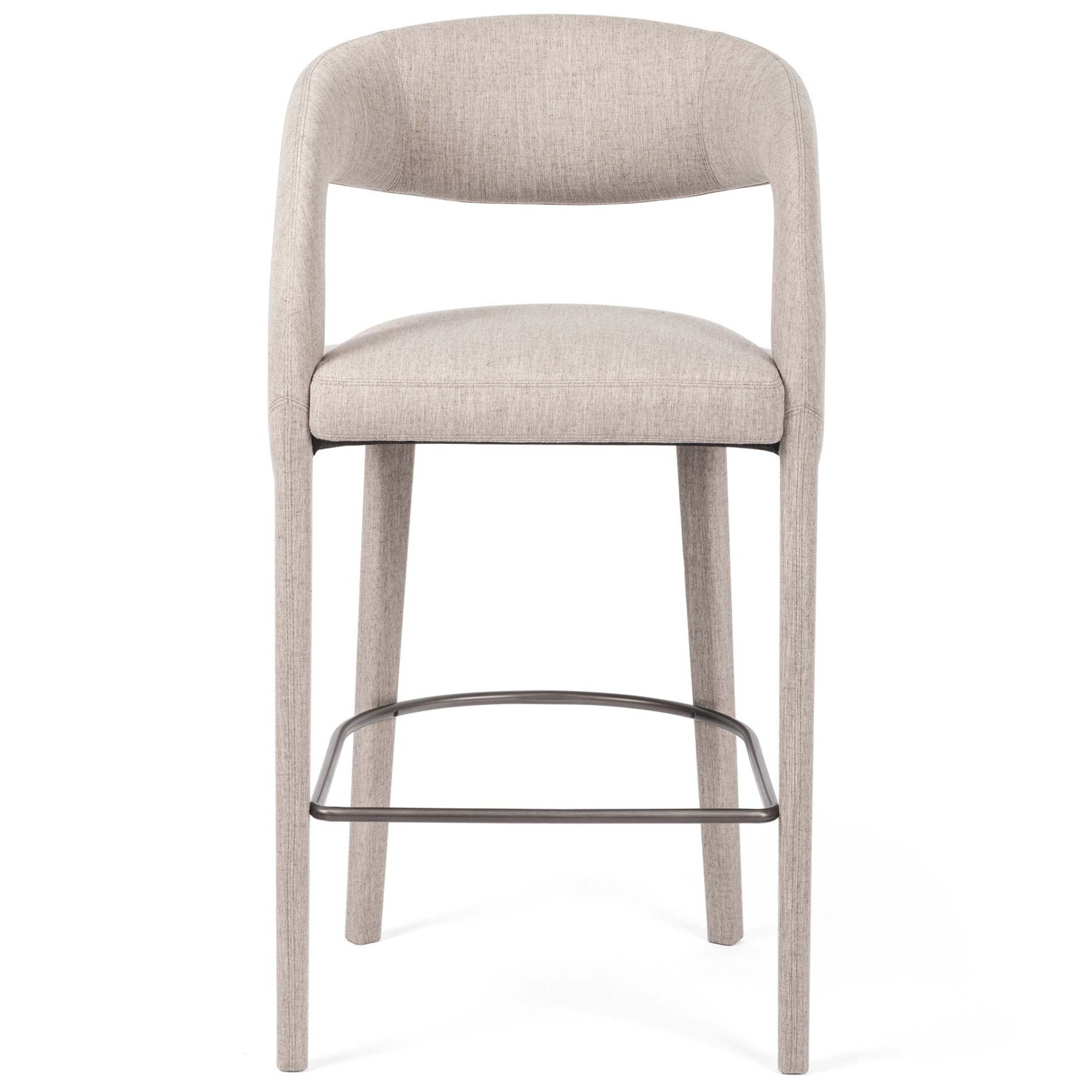 Hawkins Bar + Counter Stool, Savile Flannel