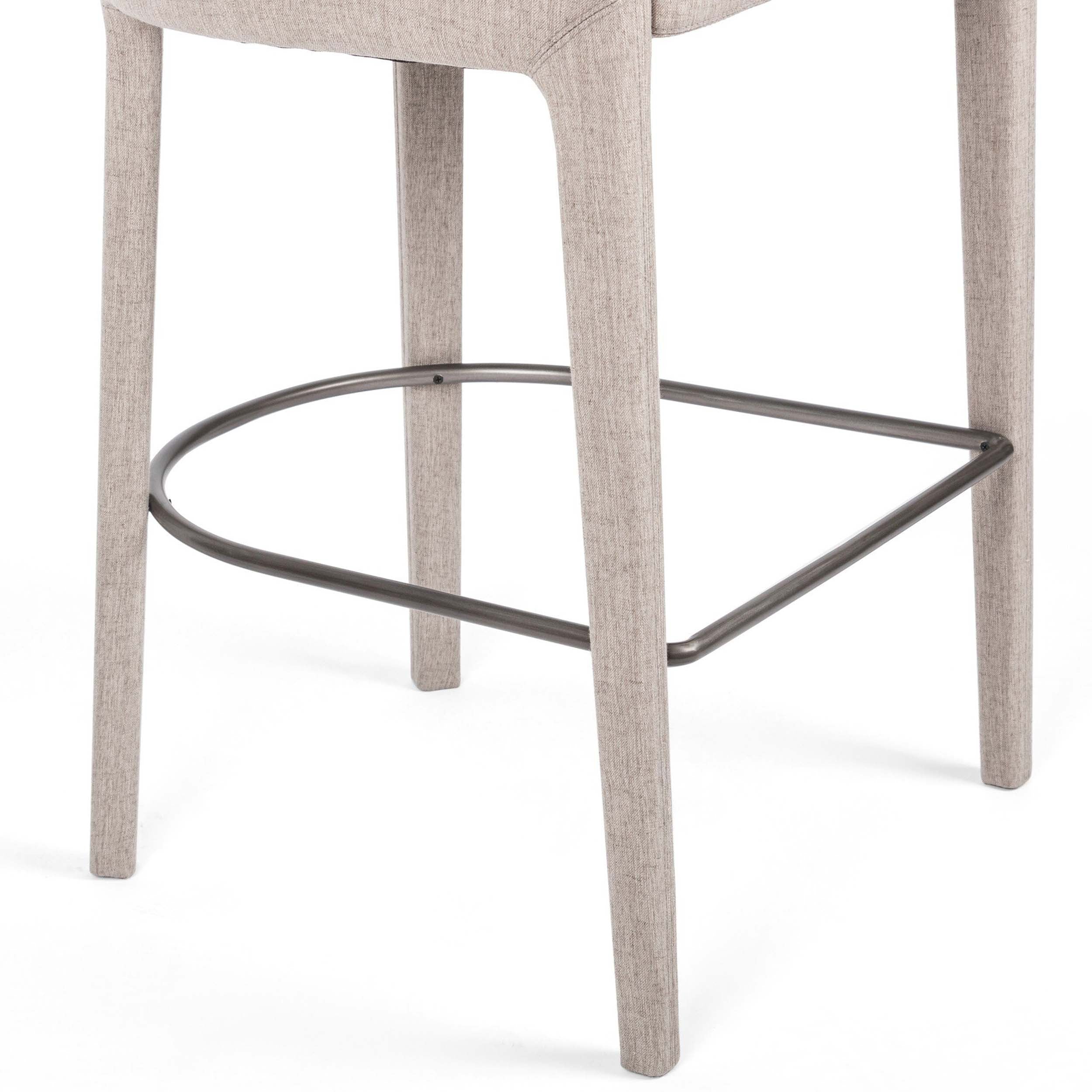 Hawkins Bar + Counter Stool, Savile Flannel