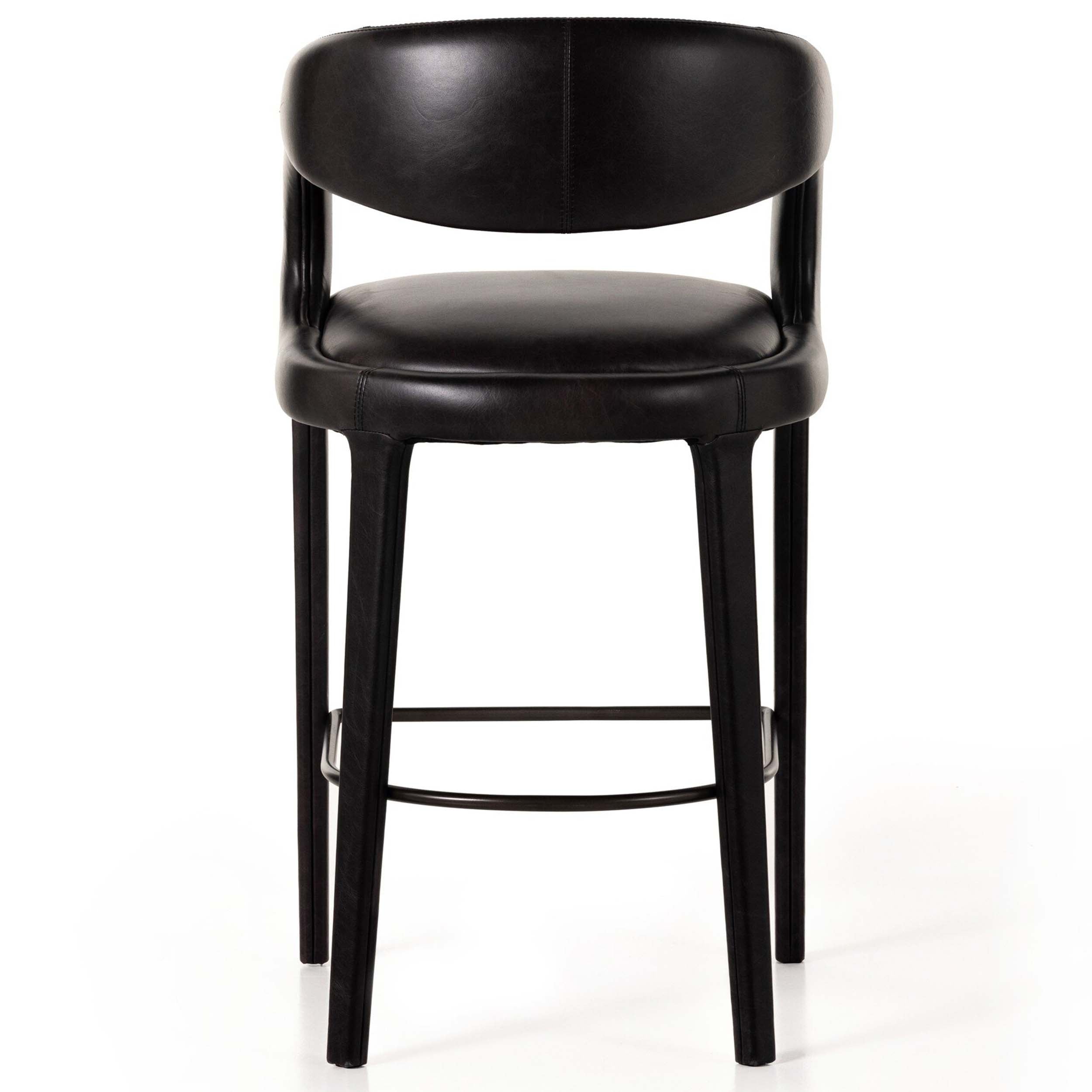 Hawkins Bar + Counter Stool, Sonoma Black