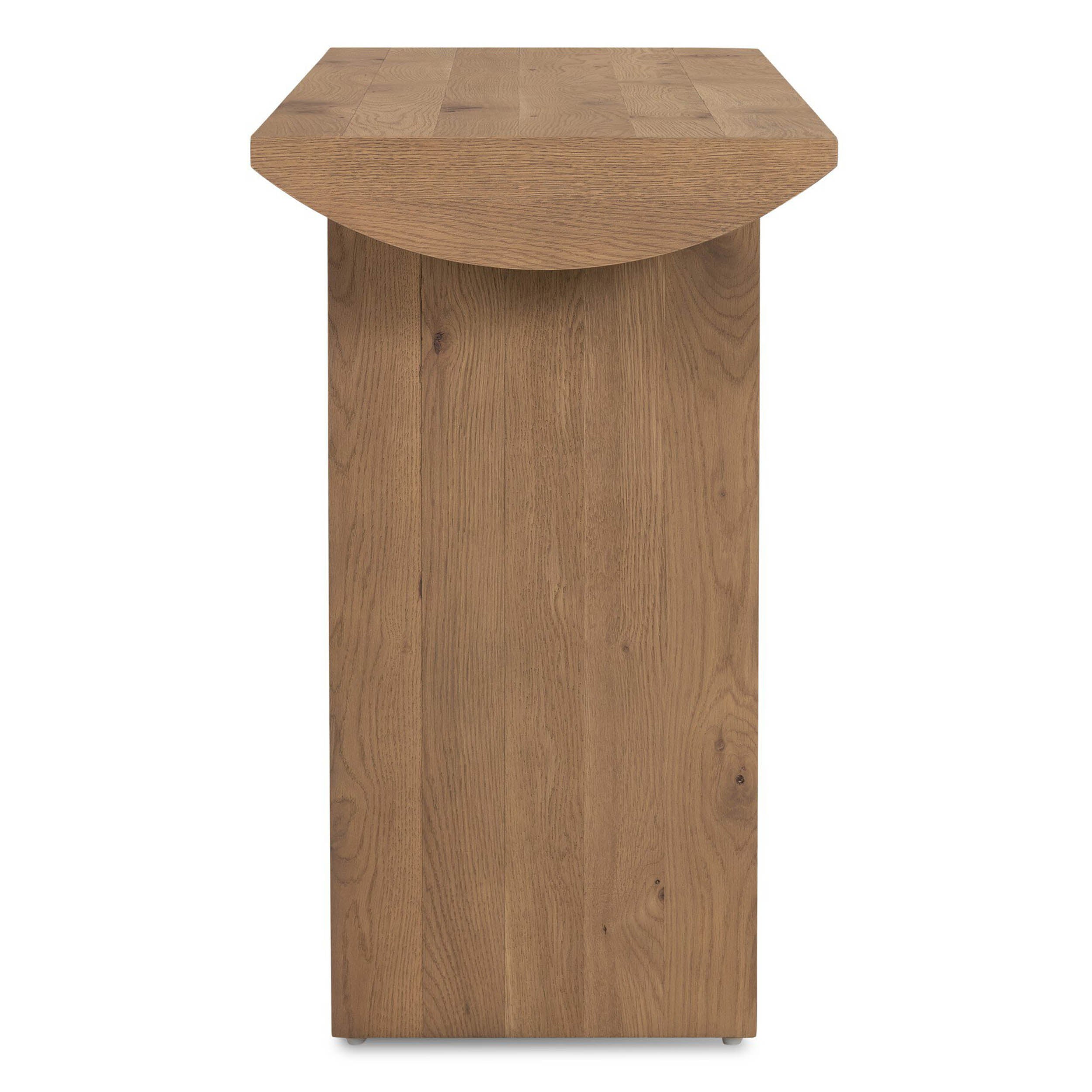 Pickford Console Table, Dusted Oak Veneer