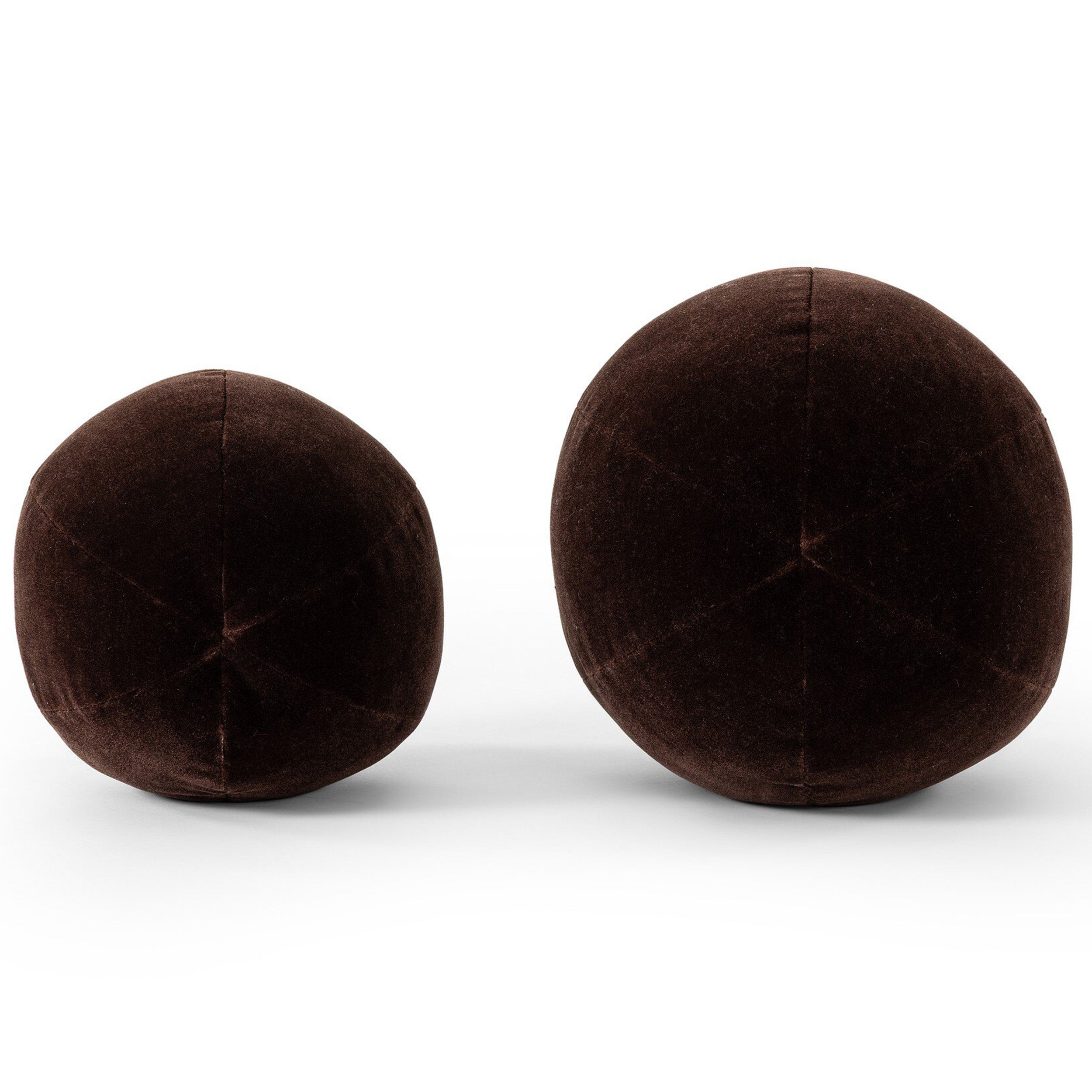 Balle Pillow Set Of 2, Monte Chocolate