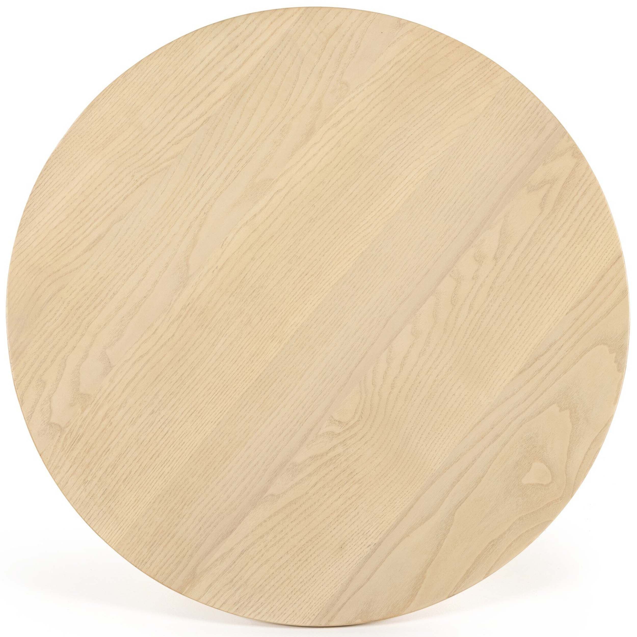 Merla Wood Bunching Table, Light Natural Ash Veneer