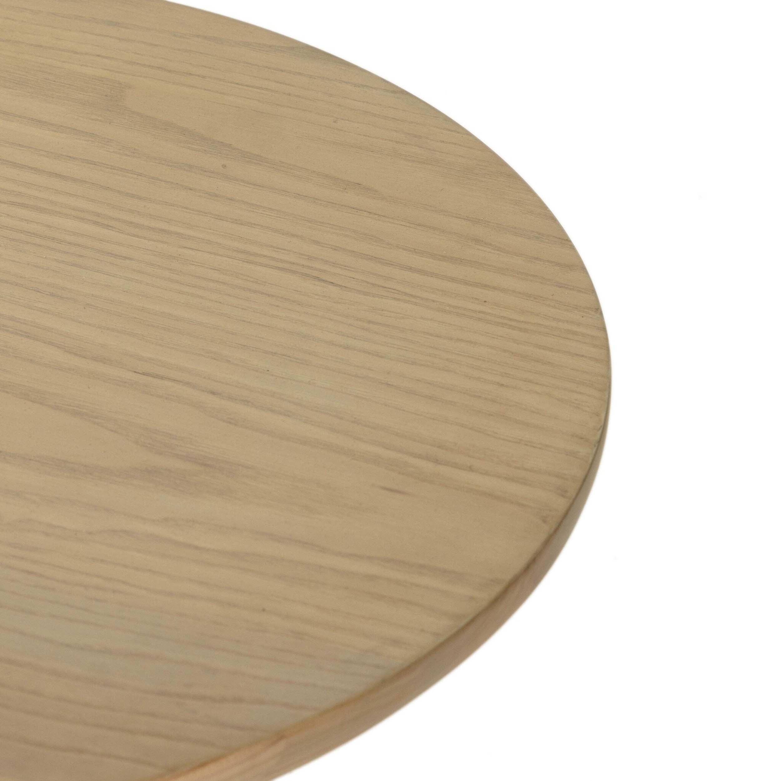 Merla Wood Coffee Table, Light Natural Ash Veneer