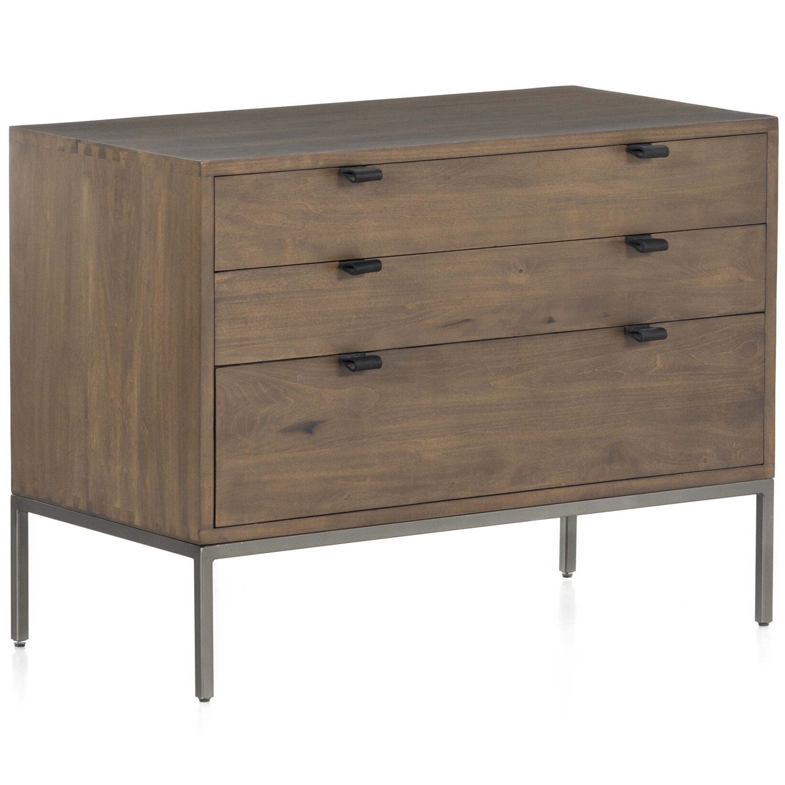 Trey Large Nightstand, Auburn Poplar
