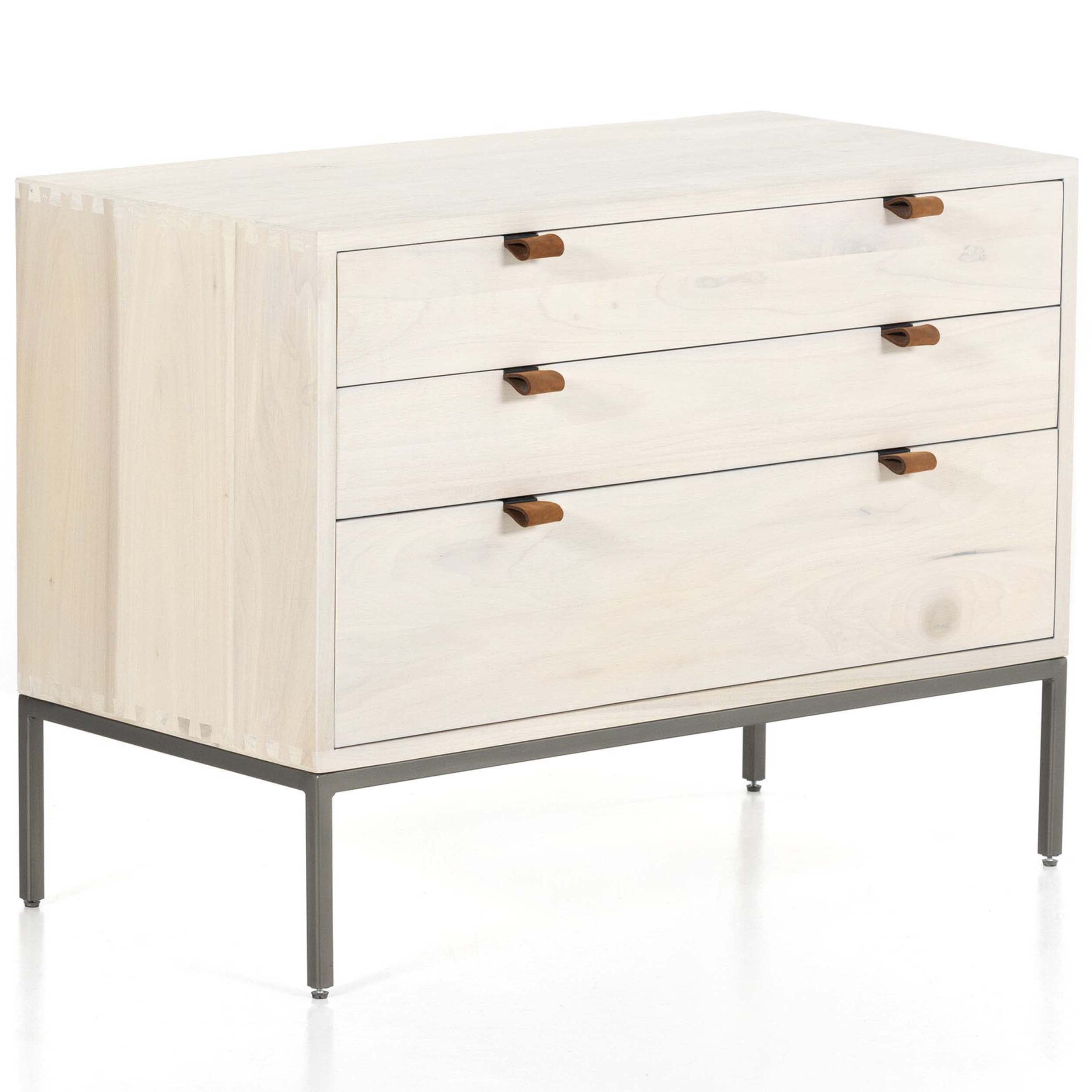 Trey Large Nightstand, Dove Poplar