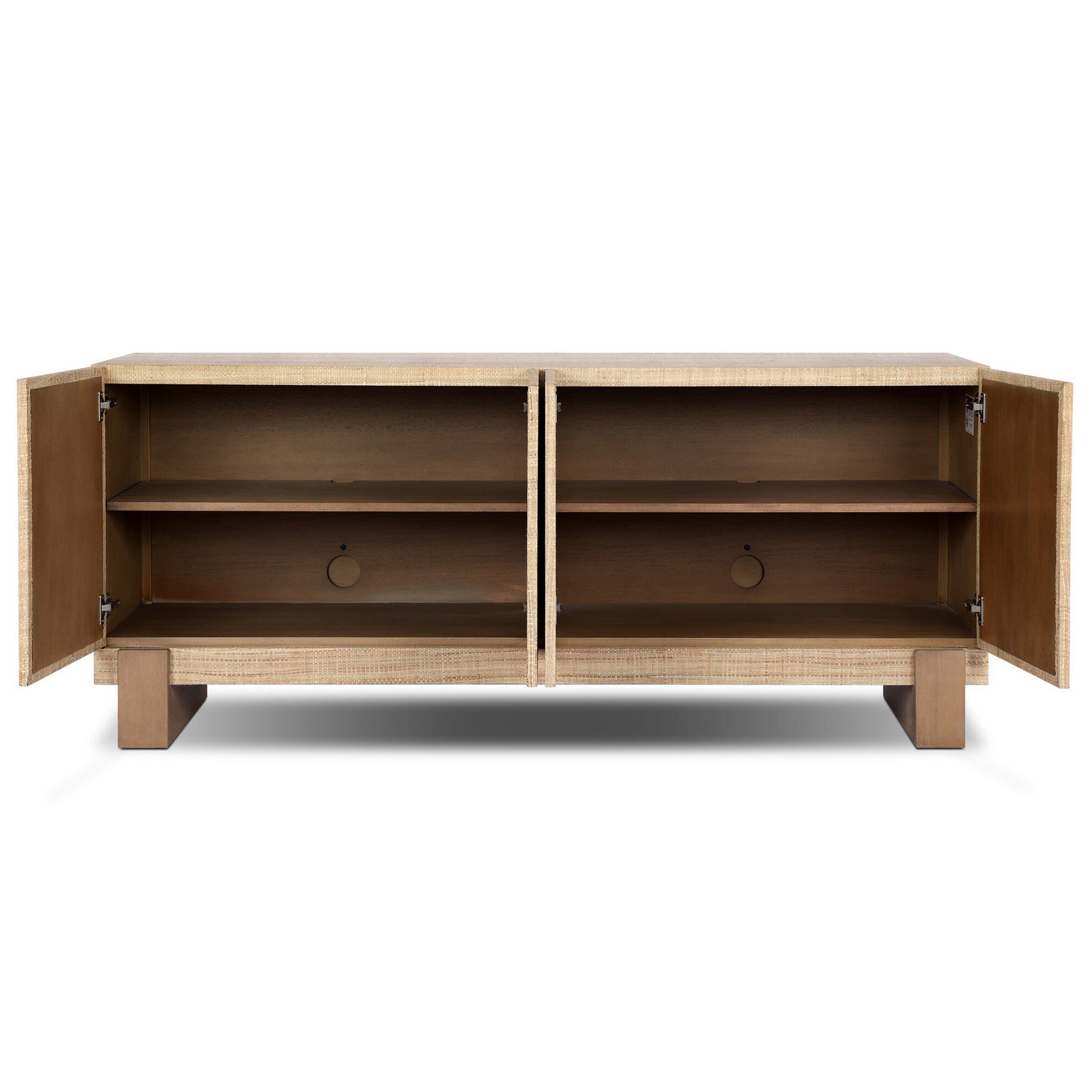 Hatch Sideboard, Natural Raffia