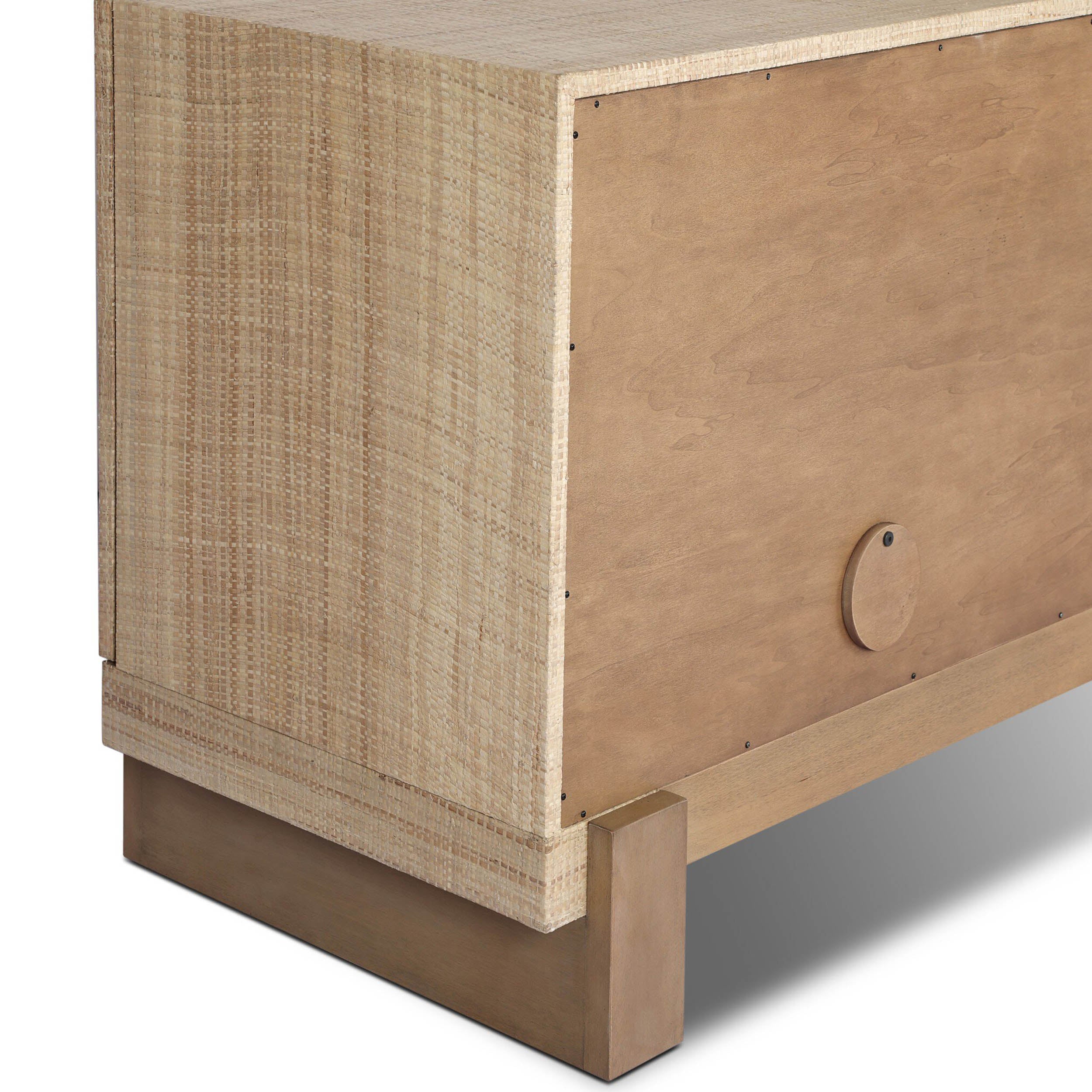 Hatch Sideboard, Natural Raffia