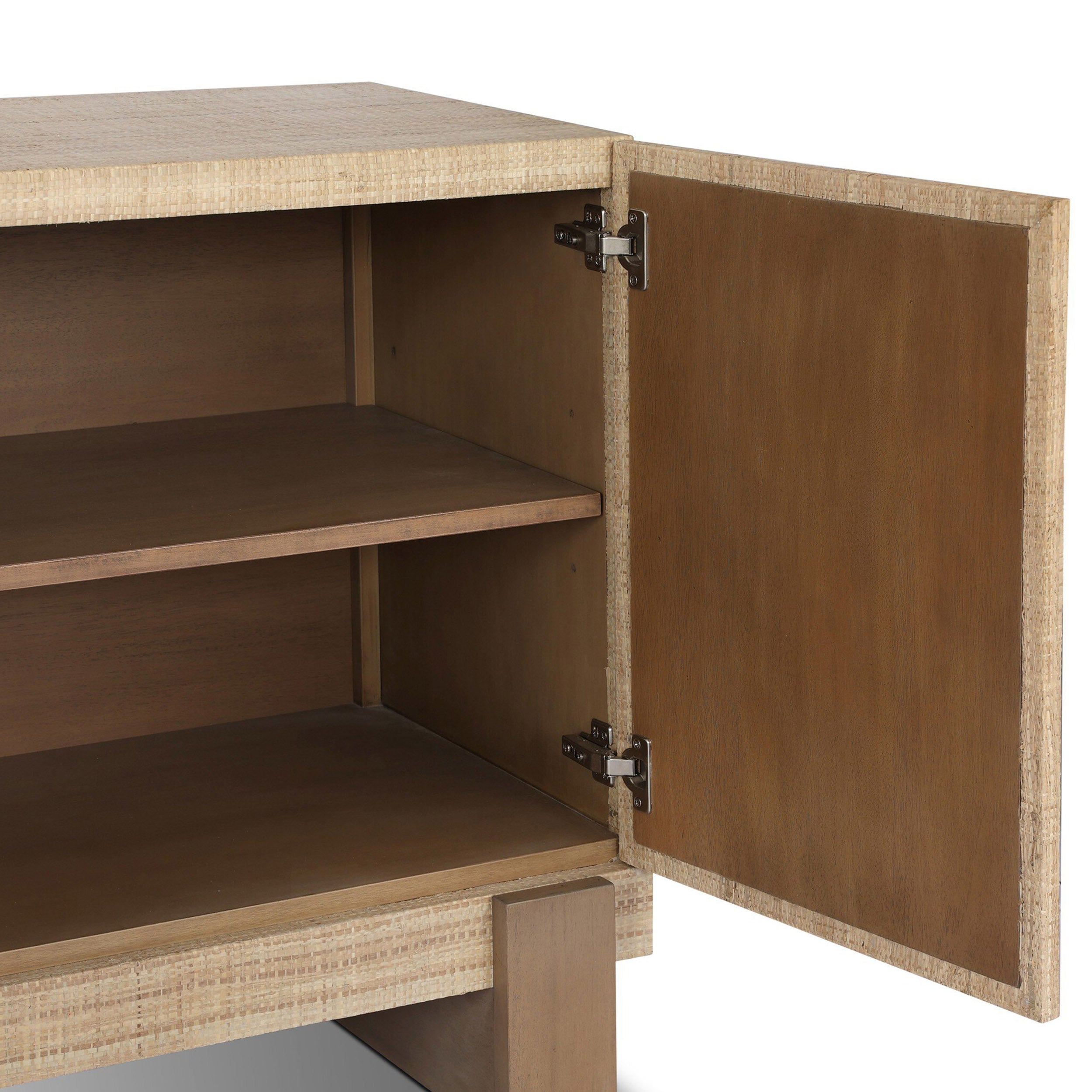Hatch Sideboard, Natural Raffia
