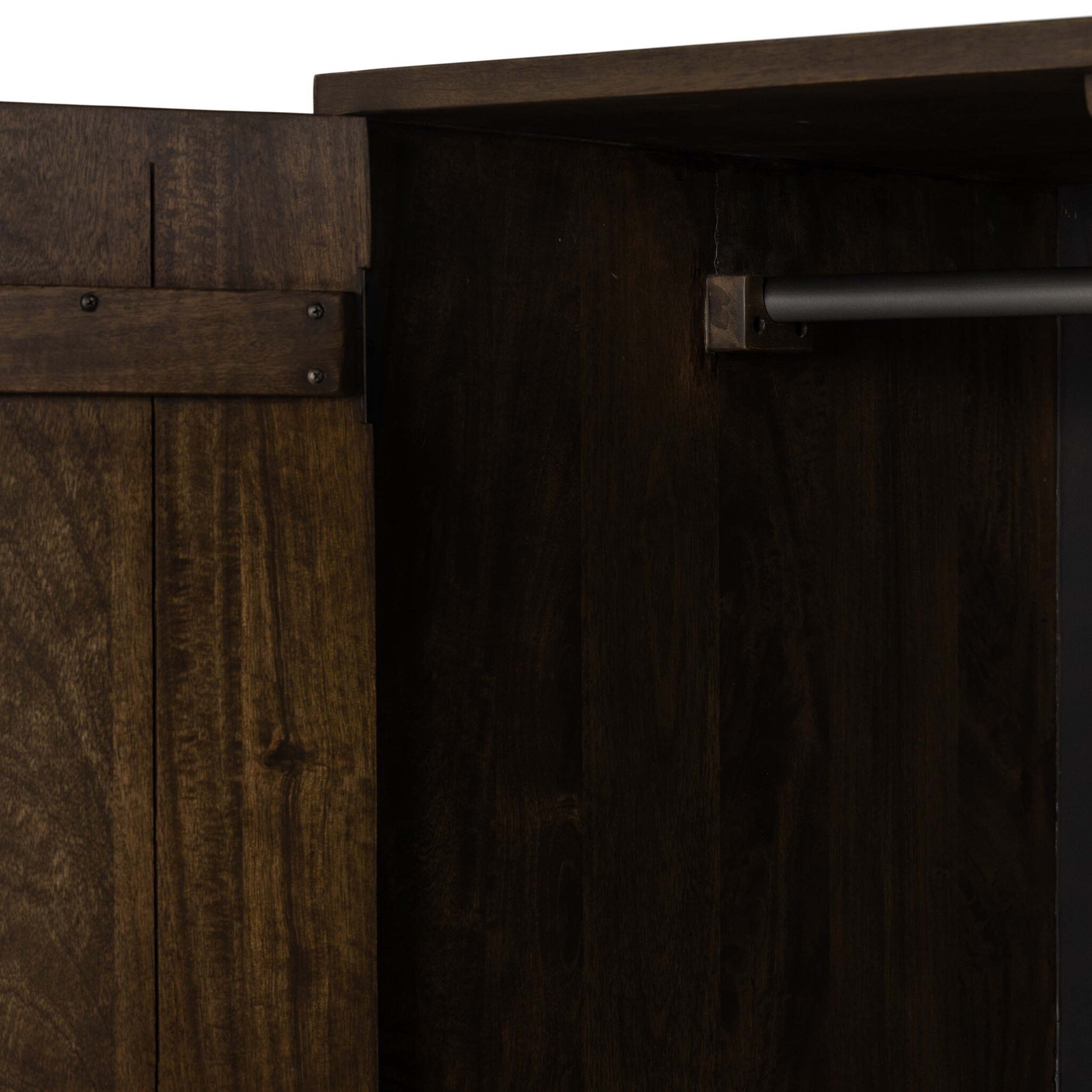 Ophelia Armoire, Aged Brown