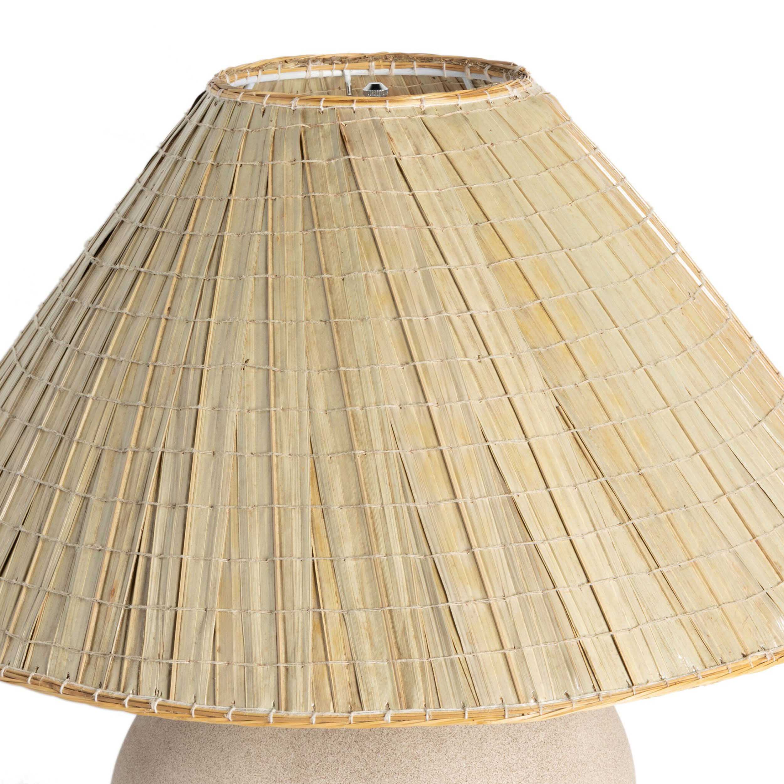 Cobb Table Lamp, Sand Porcelain