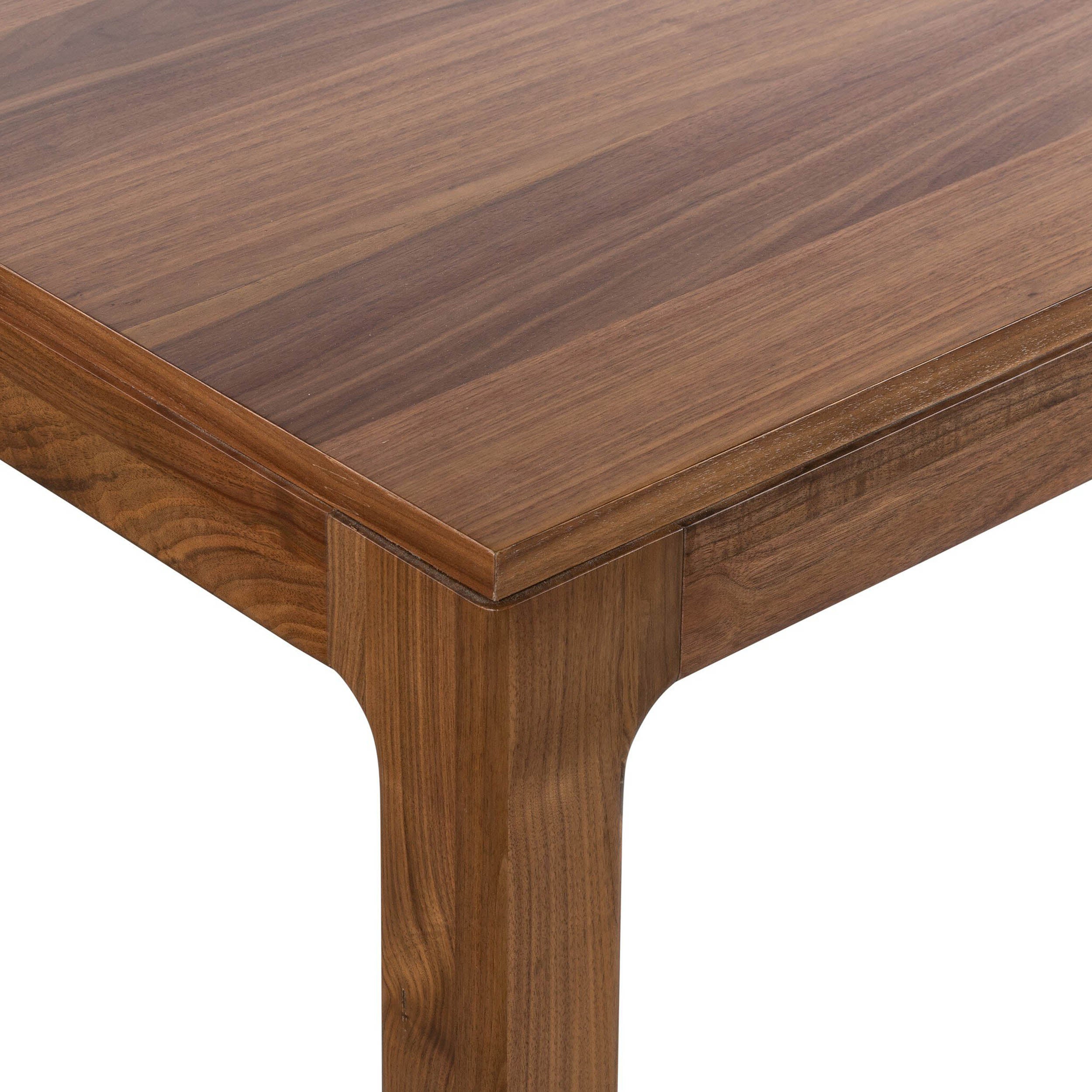 Arturo Dining Table, Natural Walnut Veneer