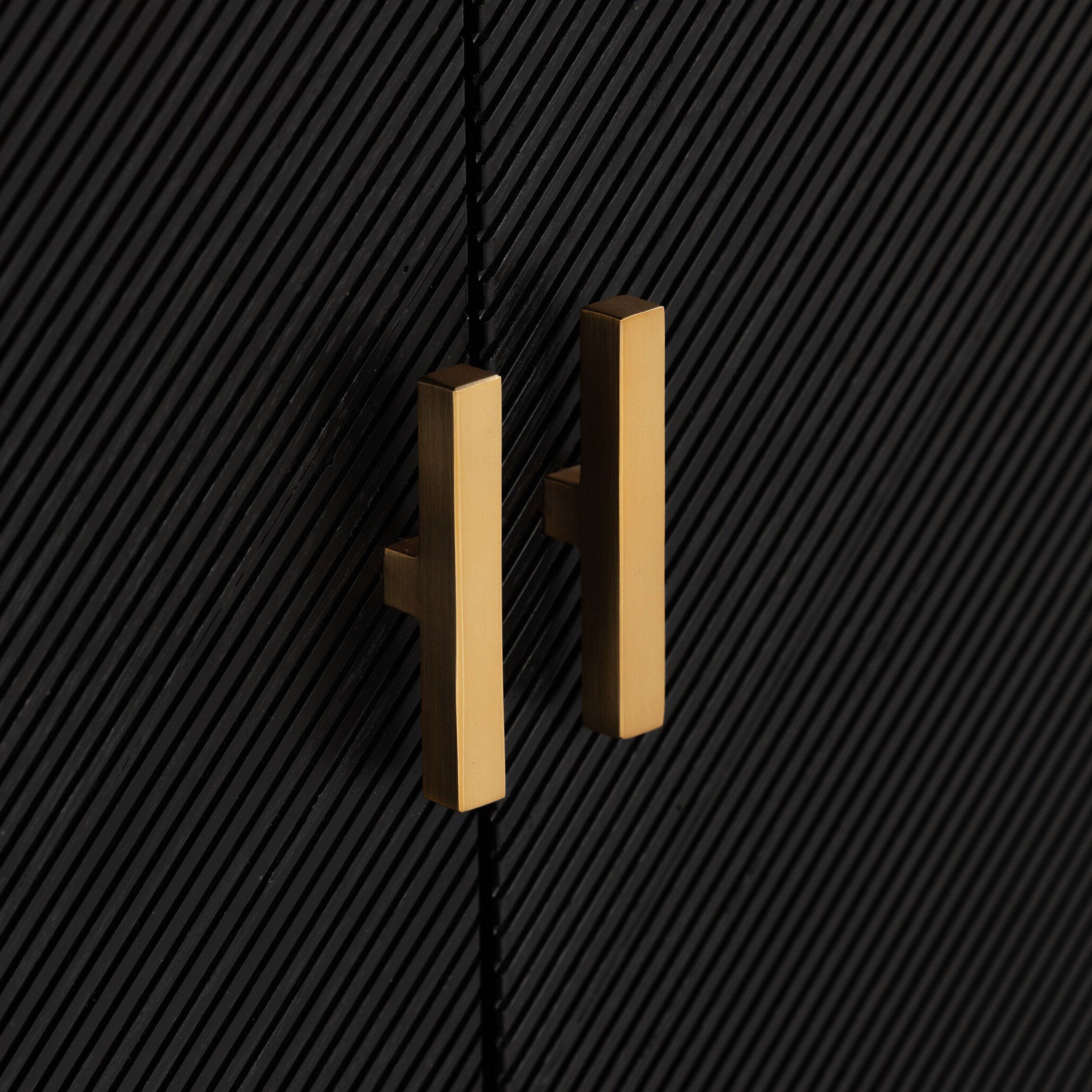 Caspian Sideboard, Black Ash Veneer