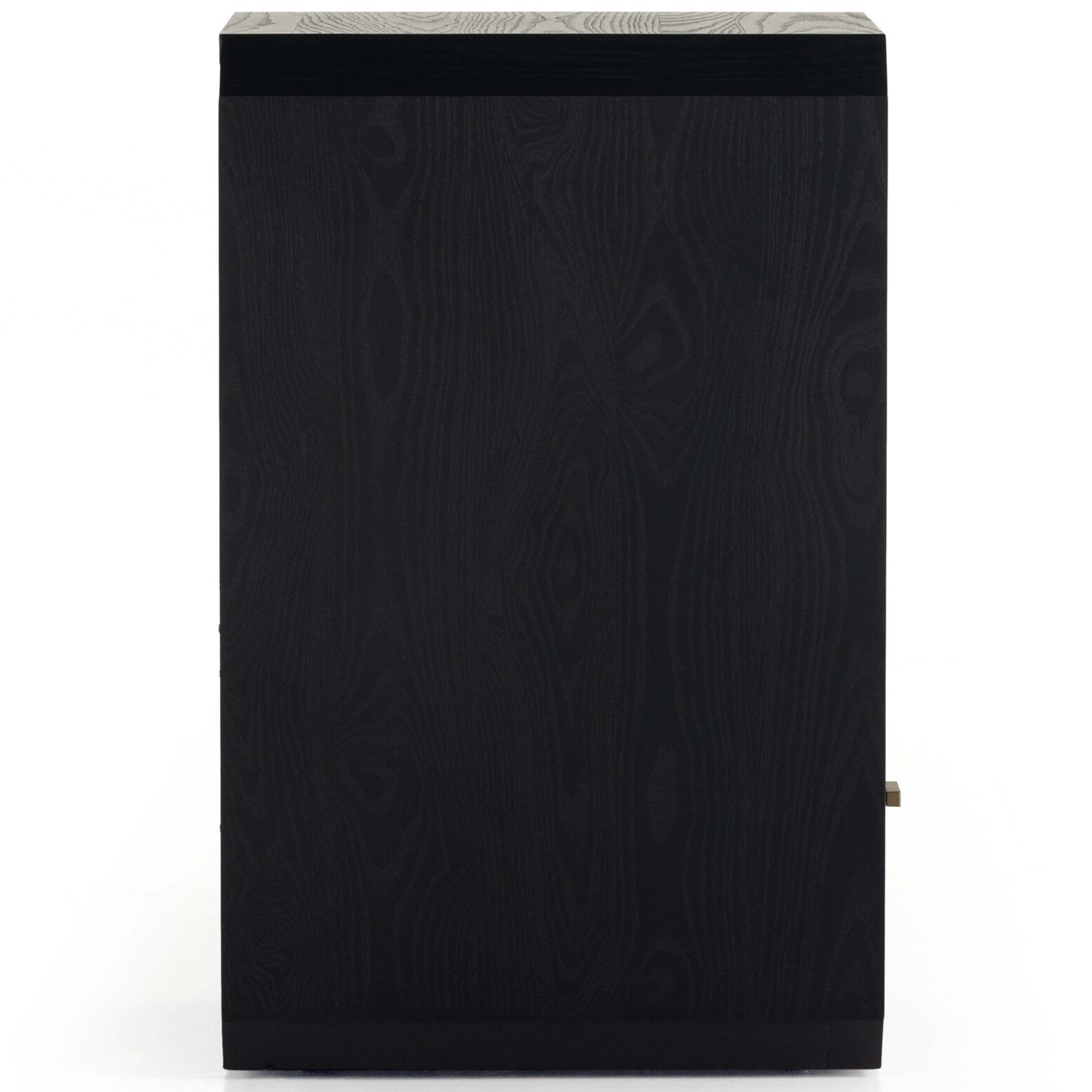 Caspian End Table, Black Ash Veneer