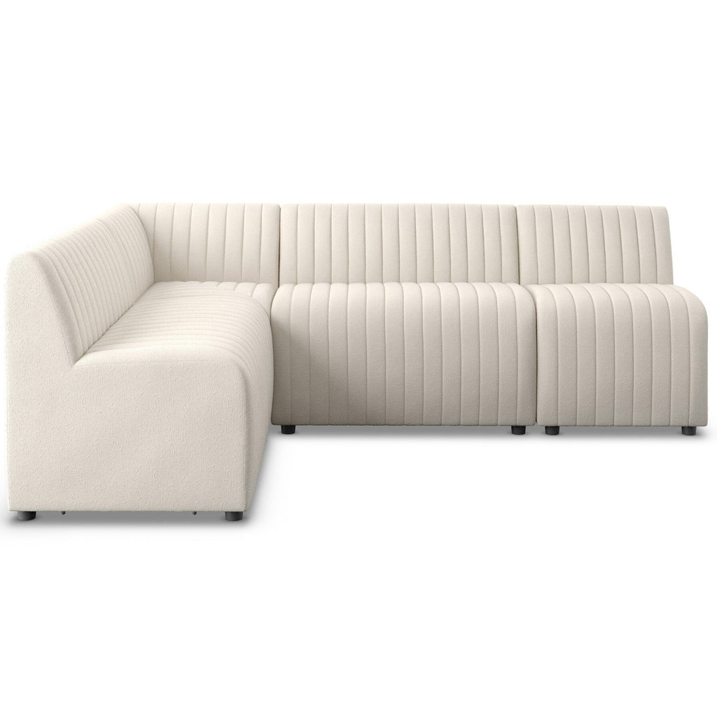Augustine Dining Banquette L-Shape, Capri Oatmeal