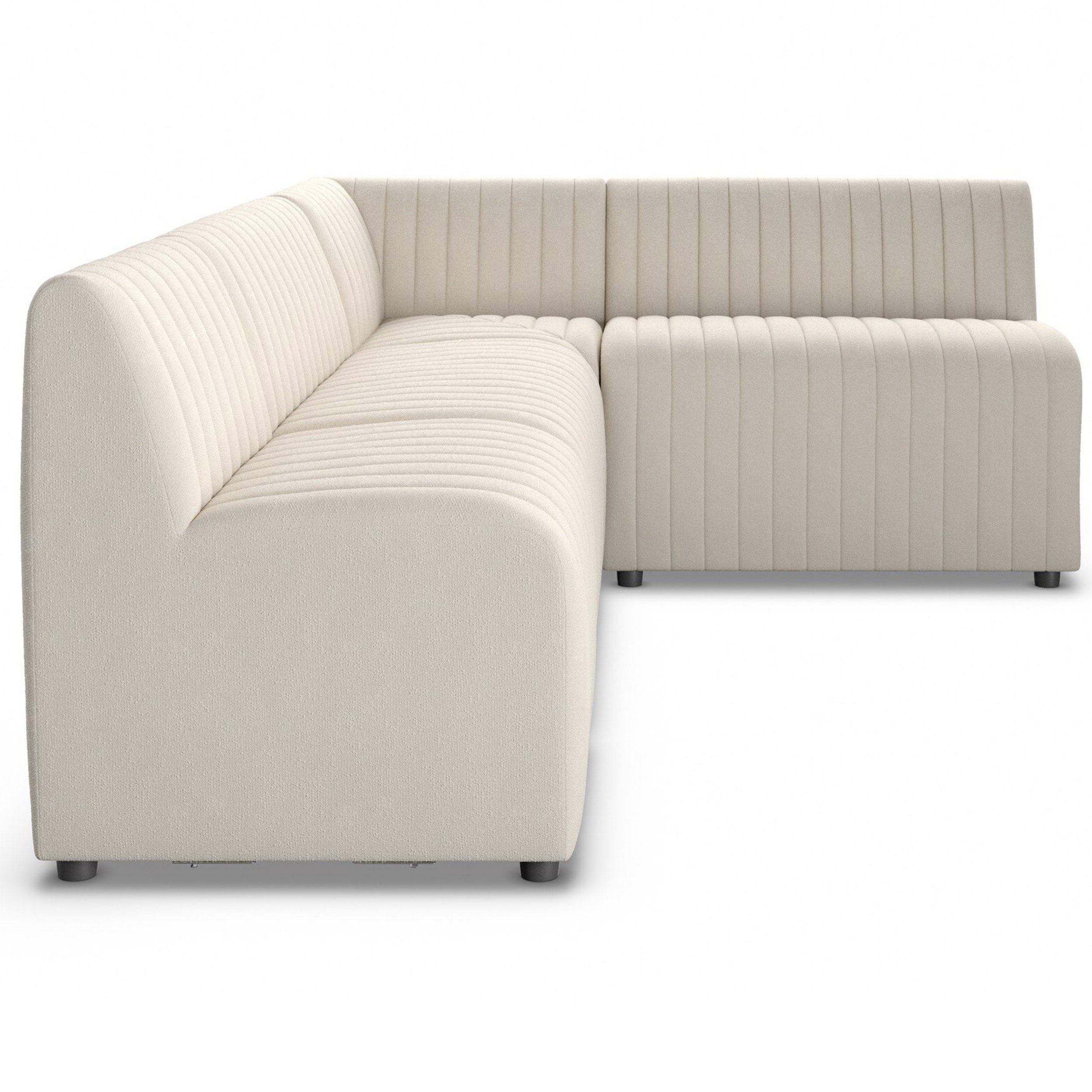 Augustine Dining Banquette L-Shape, Capri Oatmeal