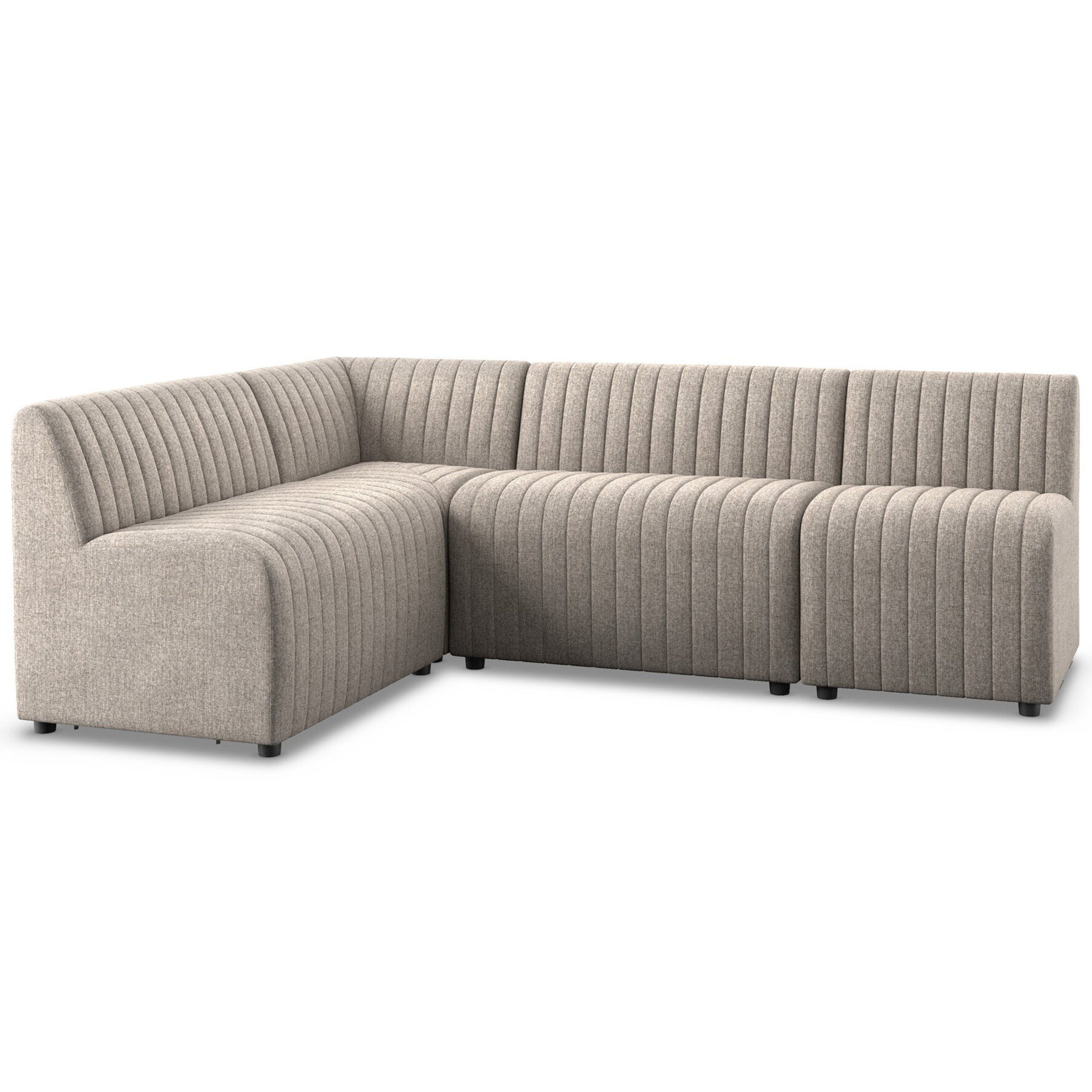 Augustine Dining Banquette L-Shape, Orly Natural