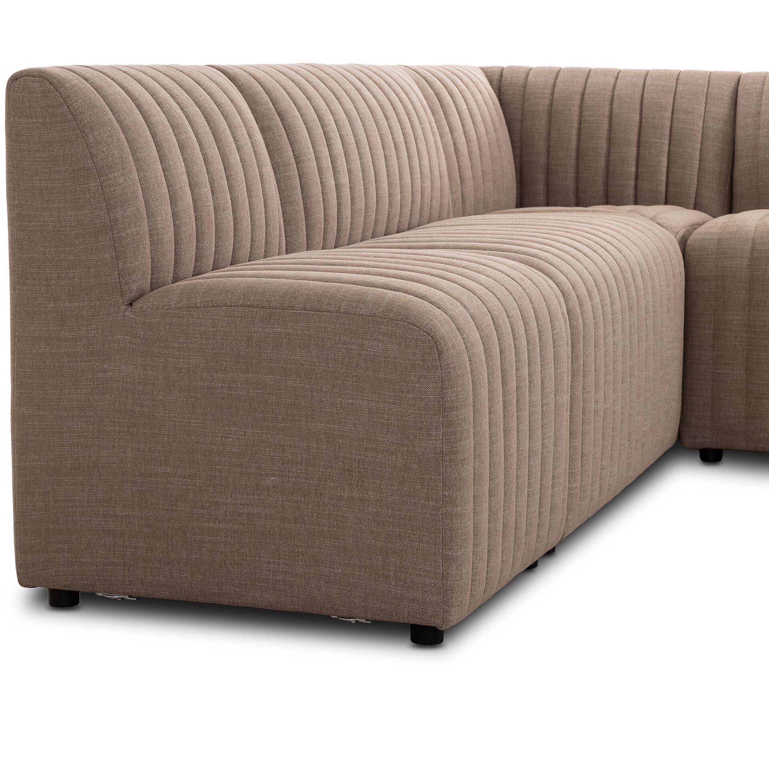 Augustine Dining Banquette L-Shape, Crypton Nomad Taupe