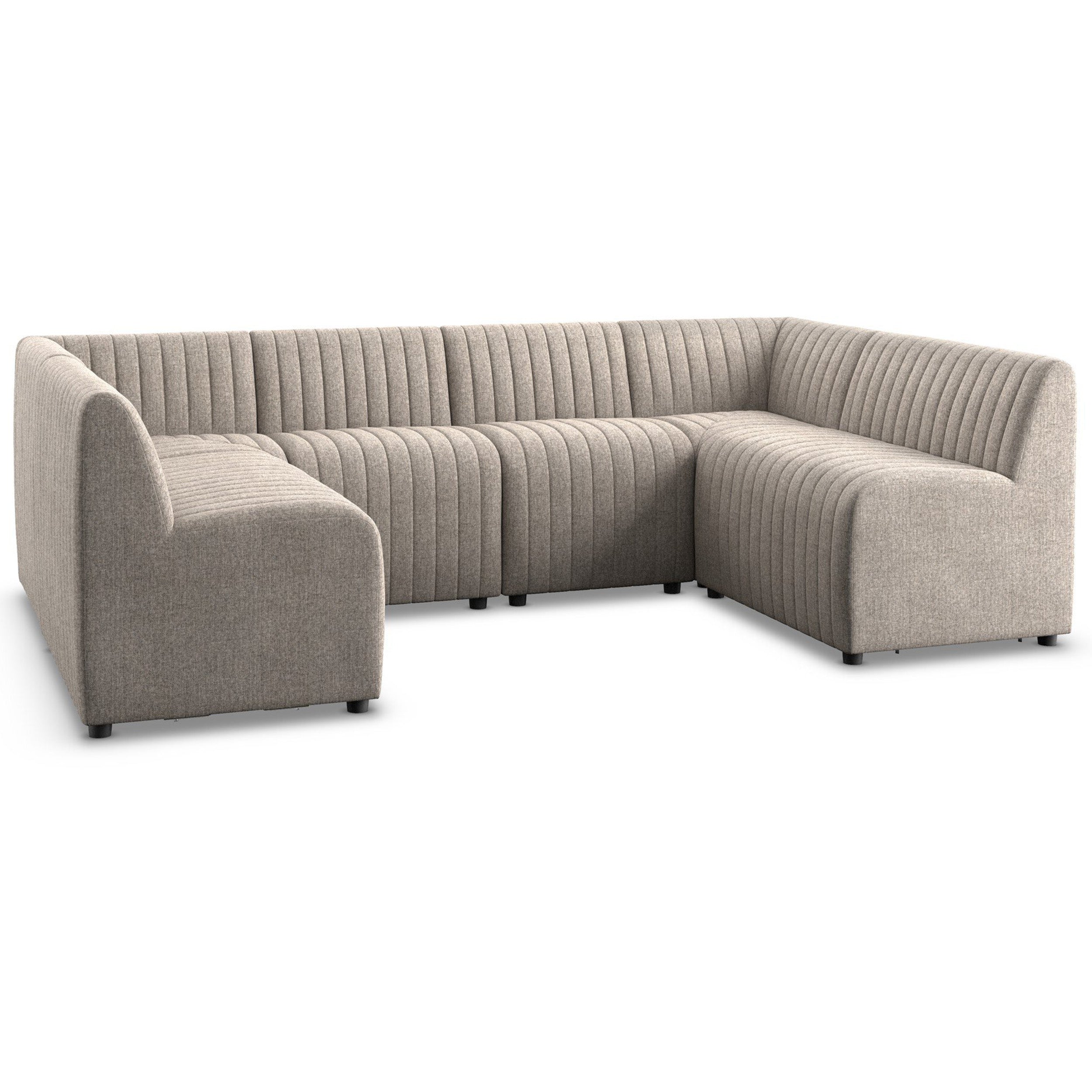 Augustine Dining Banquette U Shape, Orly Natural