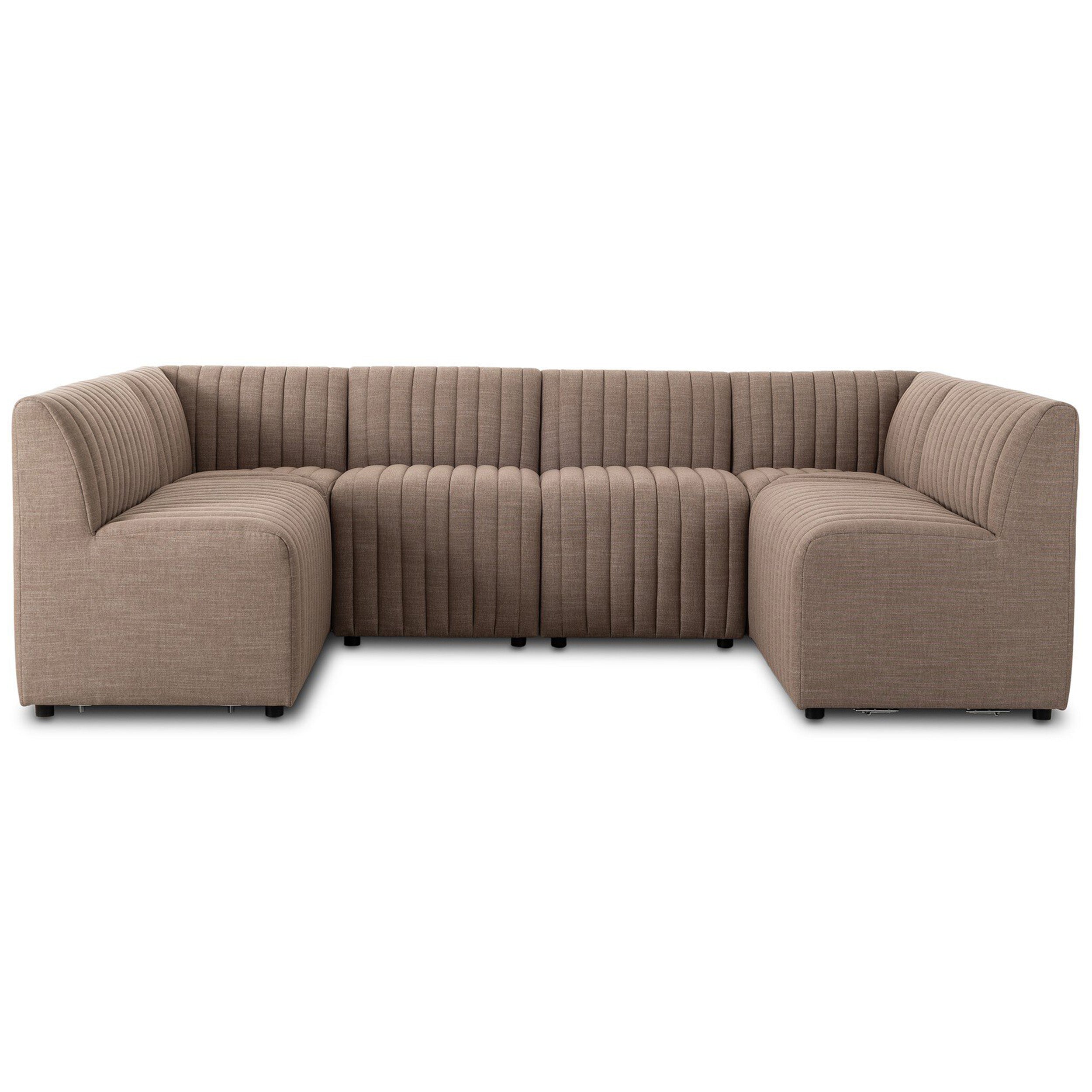 Augustine Dining Banquette U Shape, Crypton Nomad Taupe