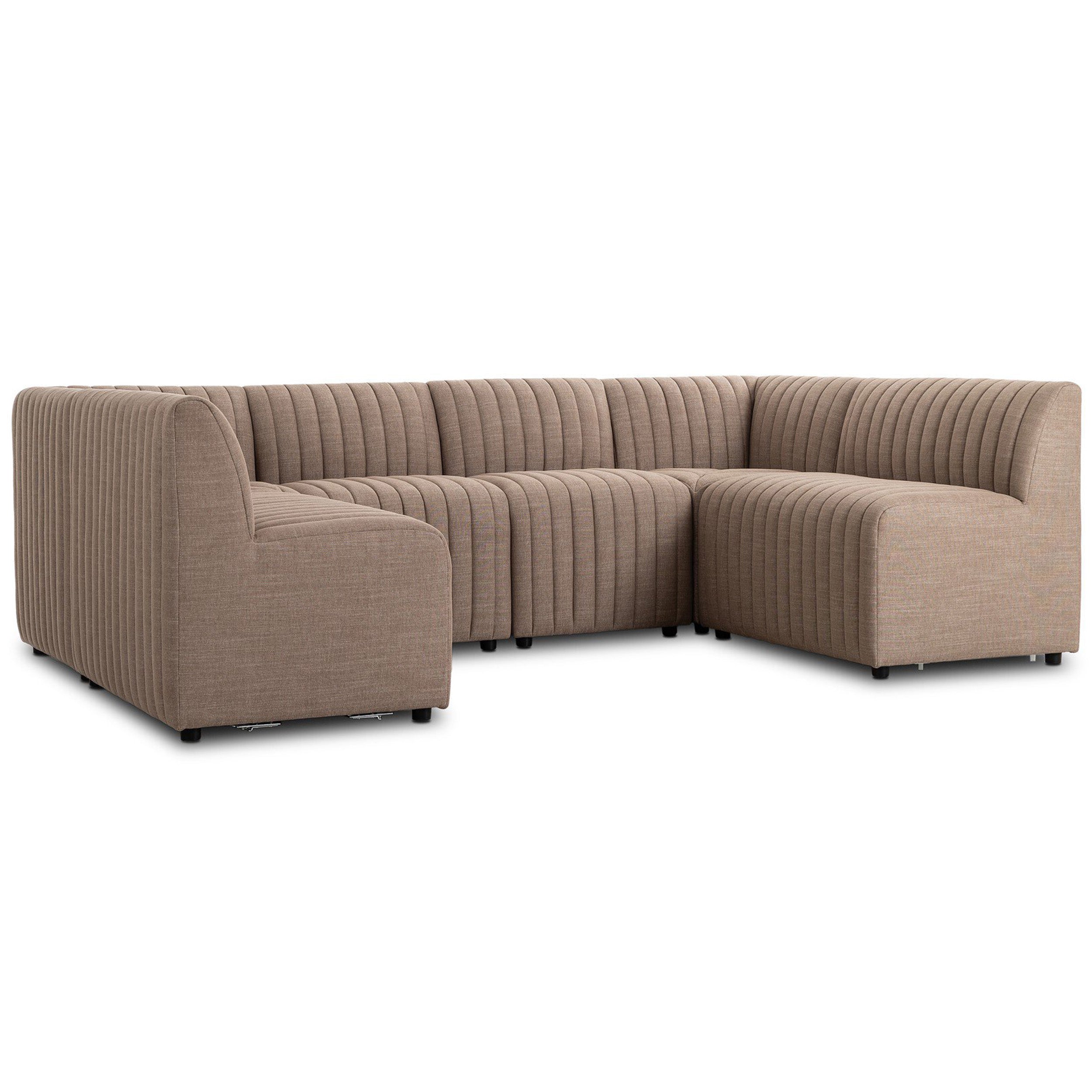 Augustine Dining Banquette U Shape, Crypton Nomad Taupe