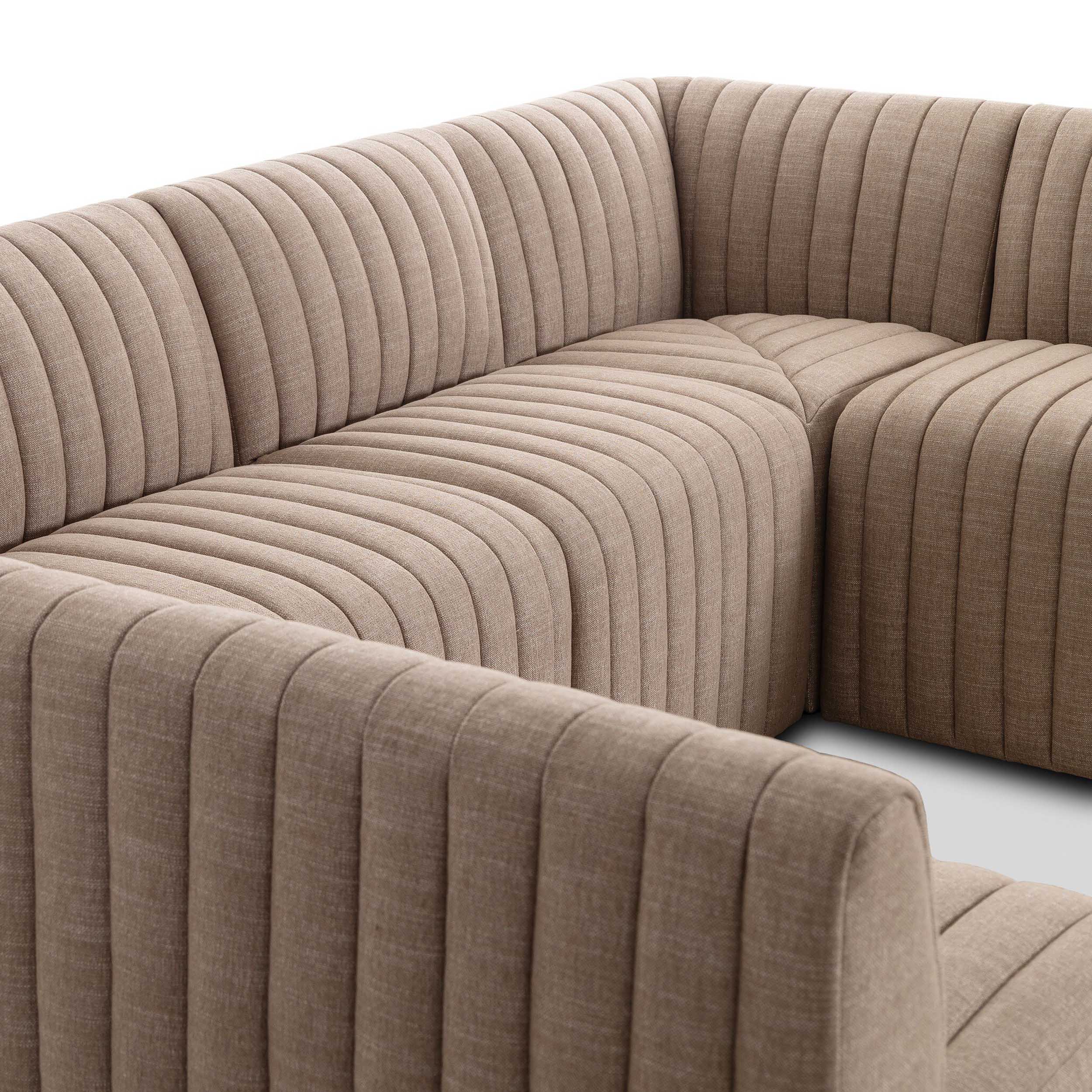 Augustine Dining Banquette U Shape, Crypton Nomad Taupe