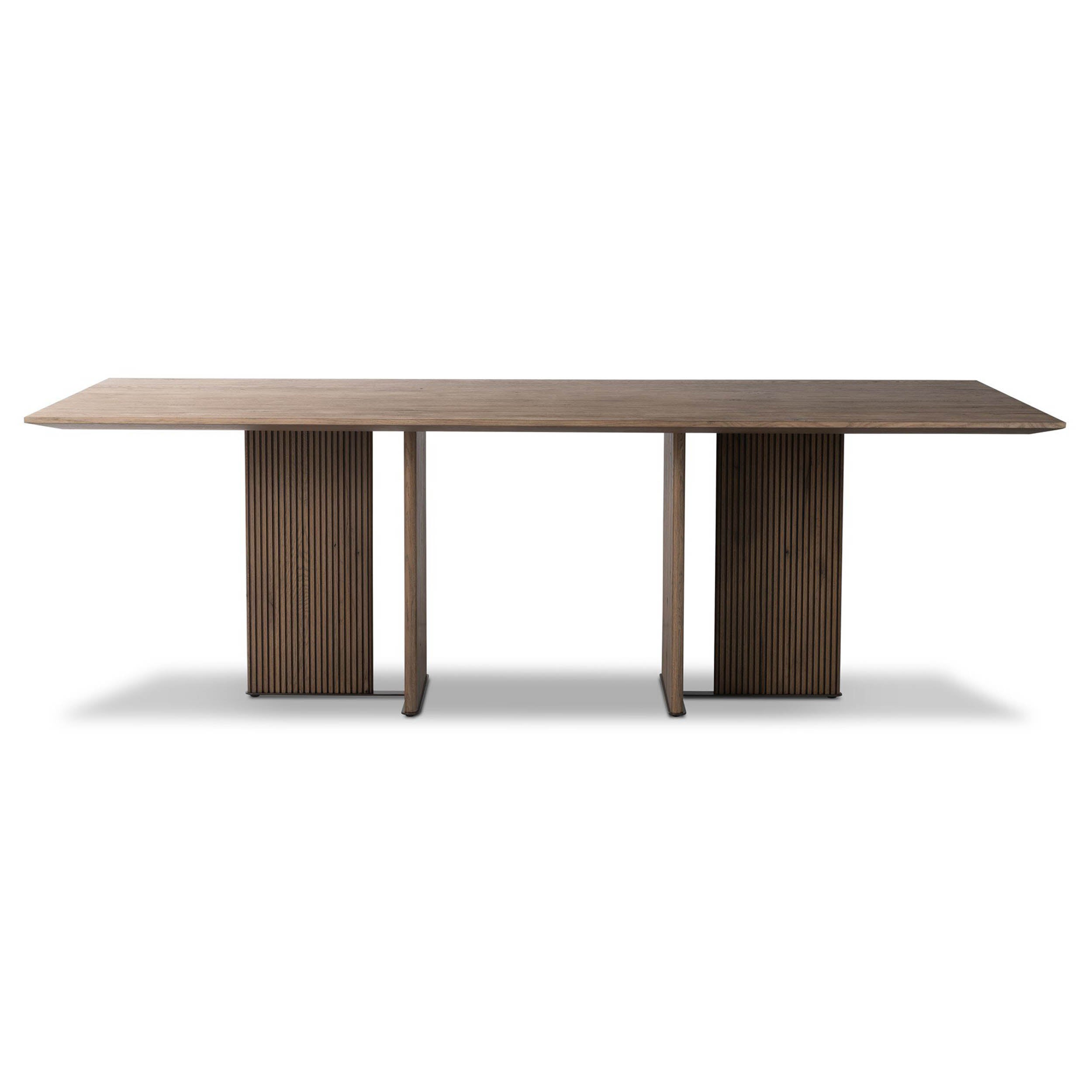 Leo Dining Table, Rustic Grey