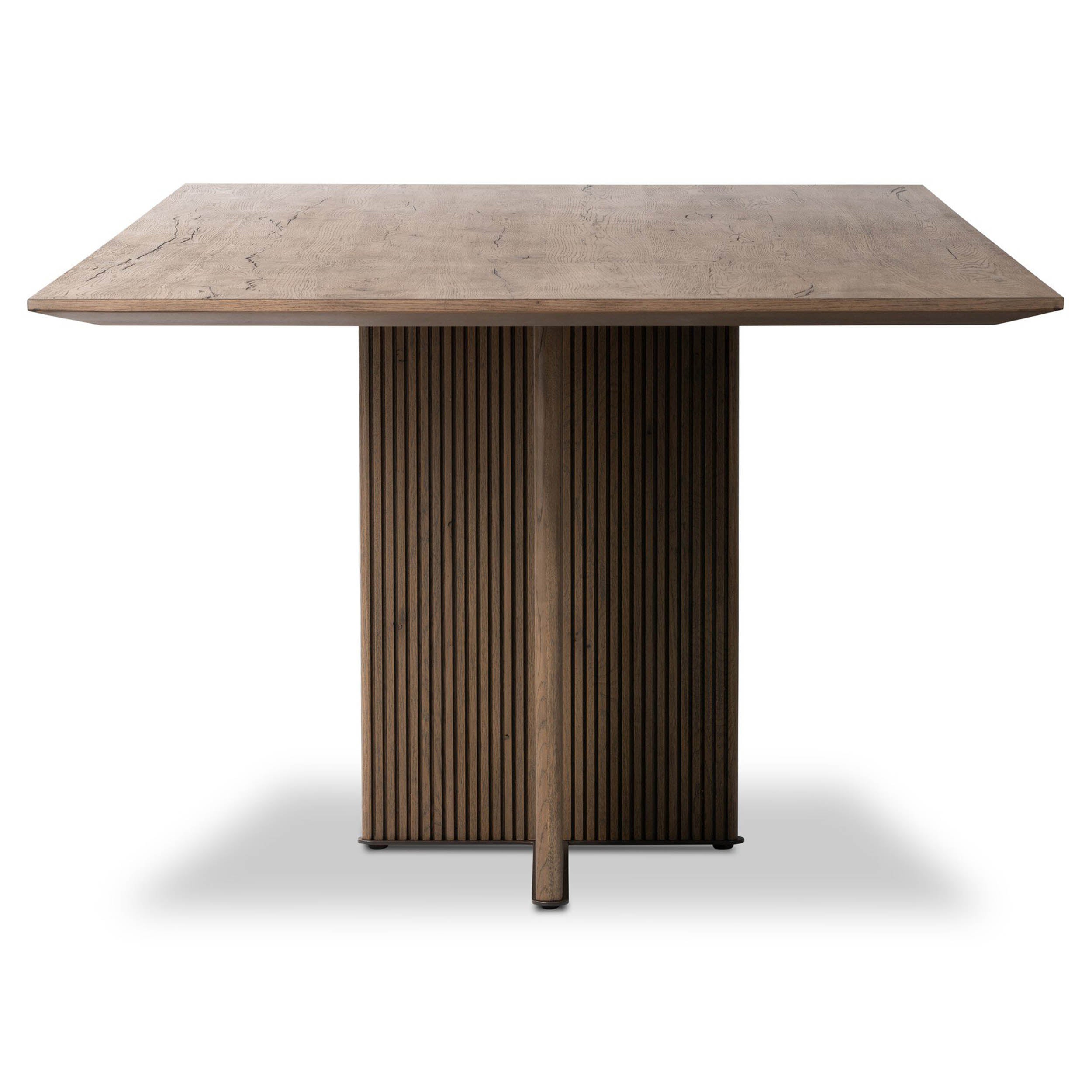 Leo Dining Table, Rustic Grey
