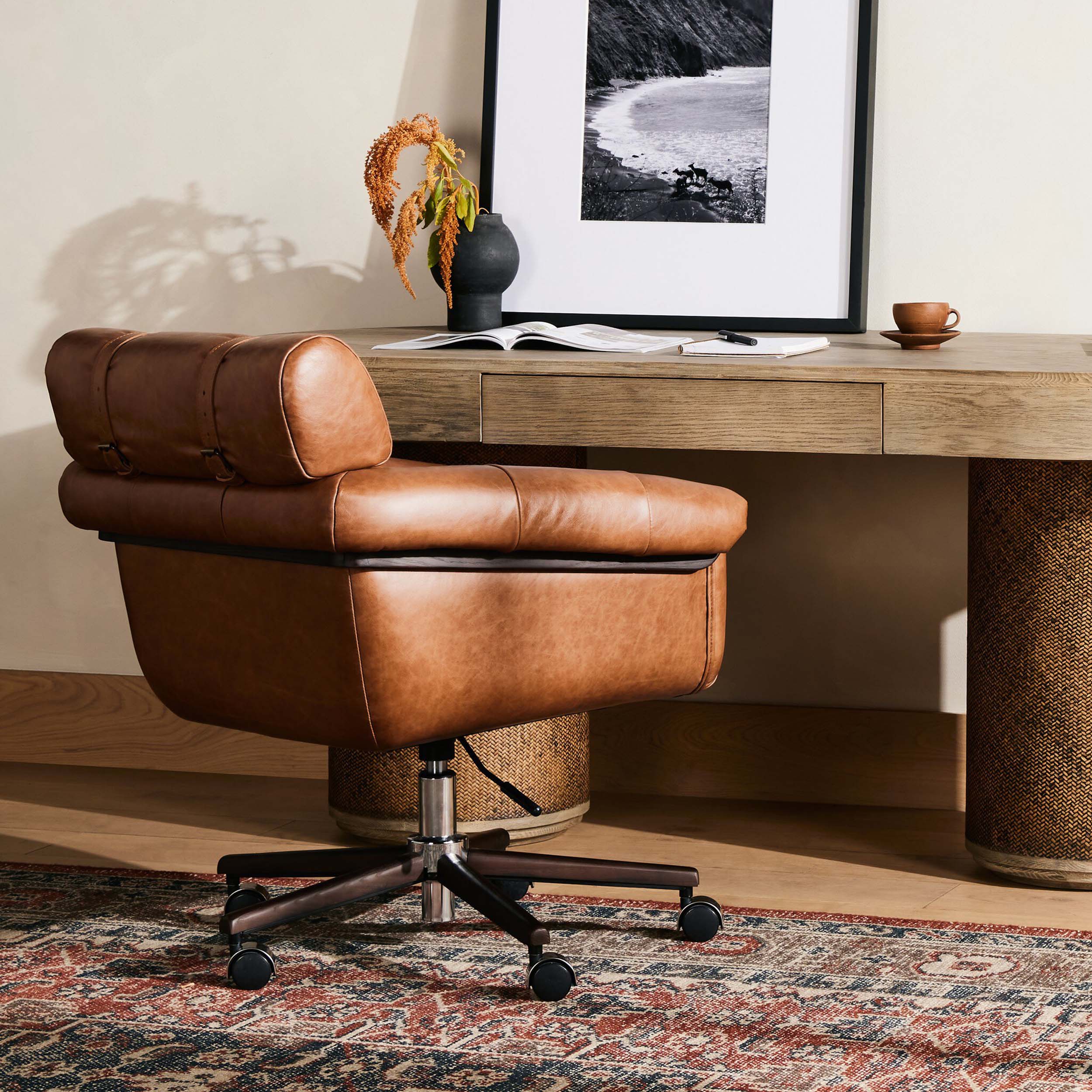 Arnold Desk Chair, Sonoma Chestnut