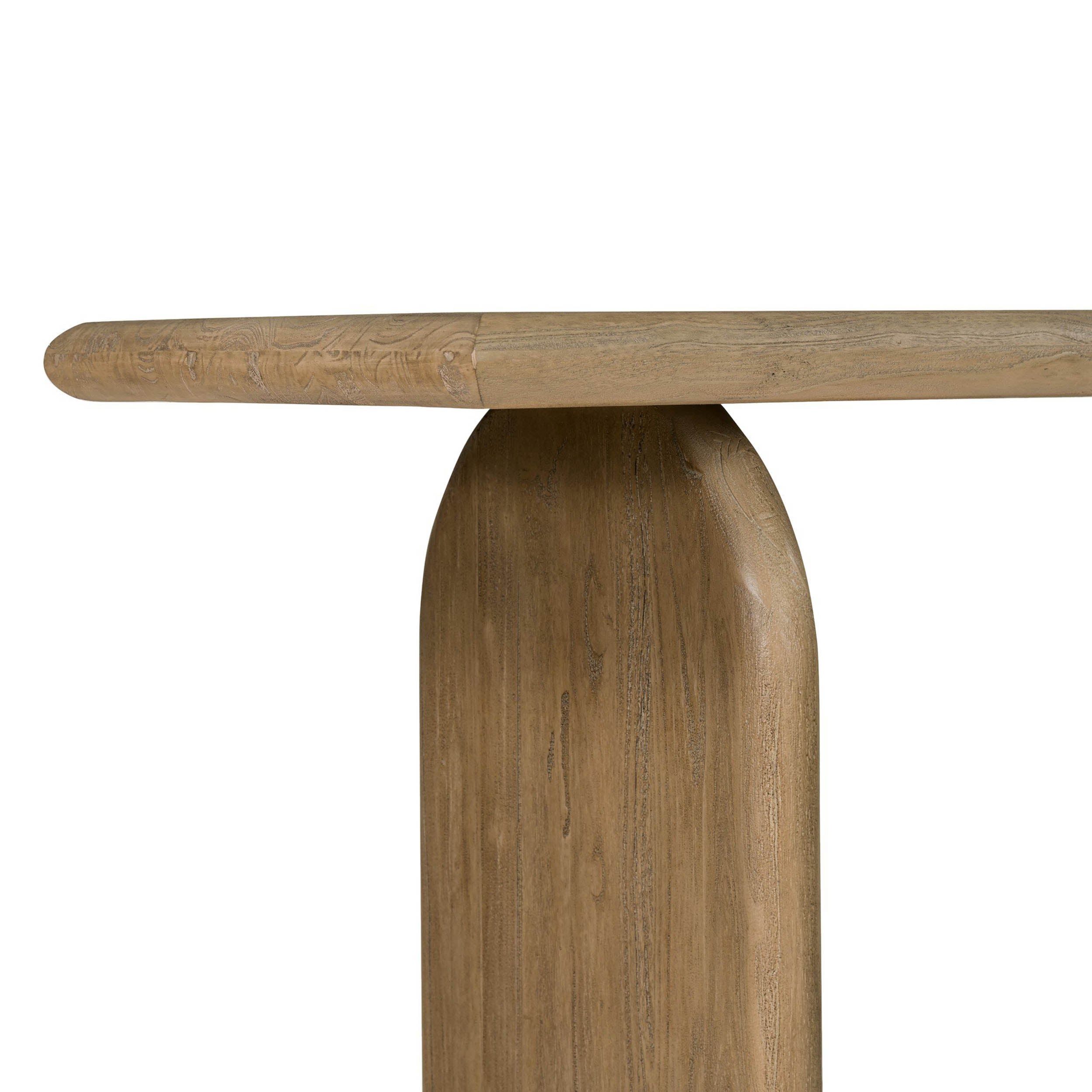 Sorrento Console Table, Aged Drift Mindi