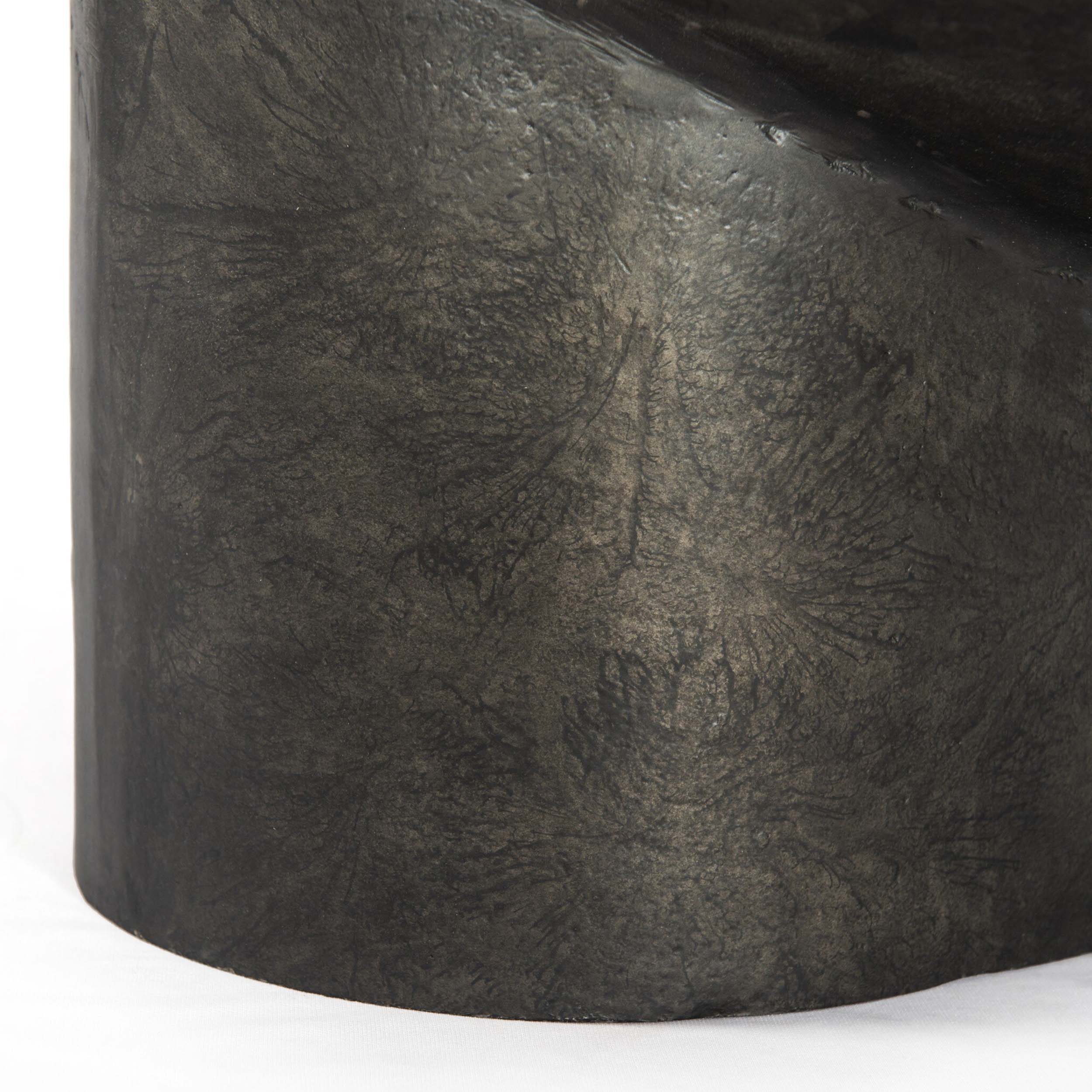 Sante Coffee Table, Raw Black
