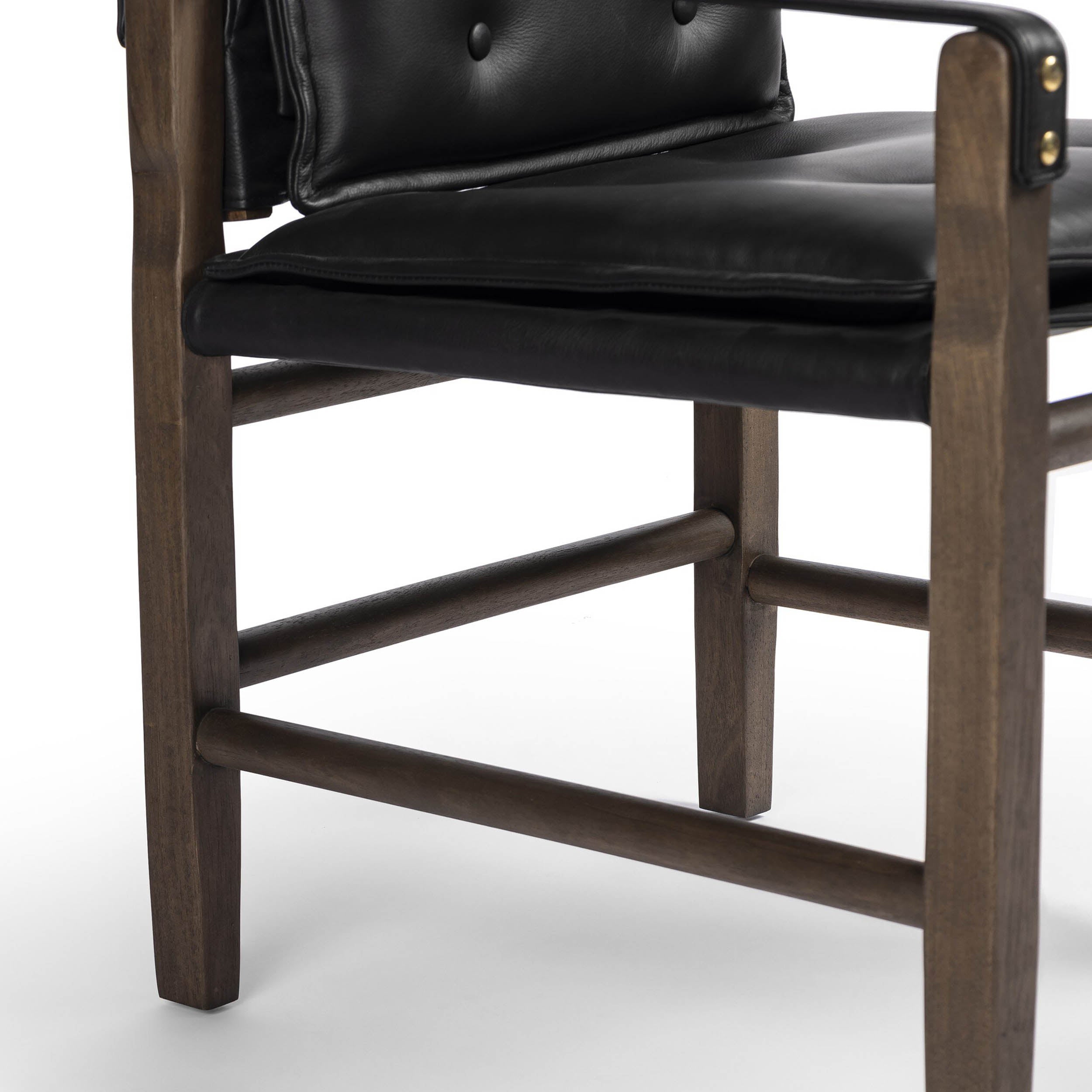 Lenz Dining Armchair, Carson Black