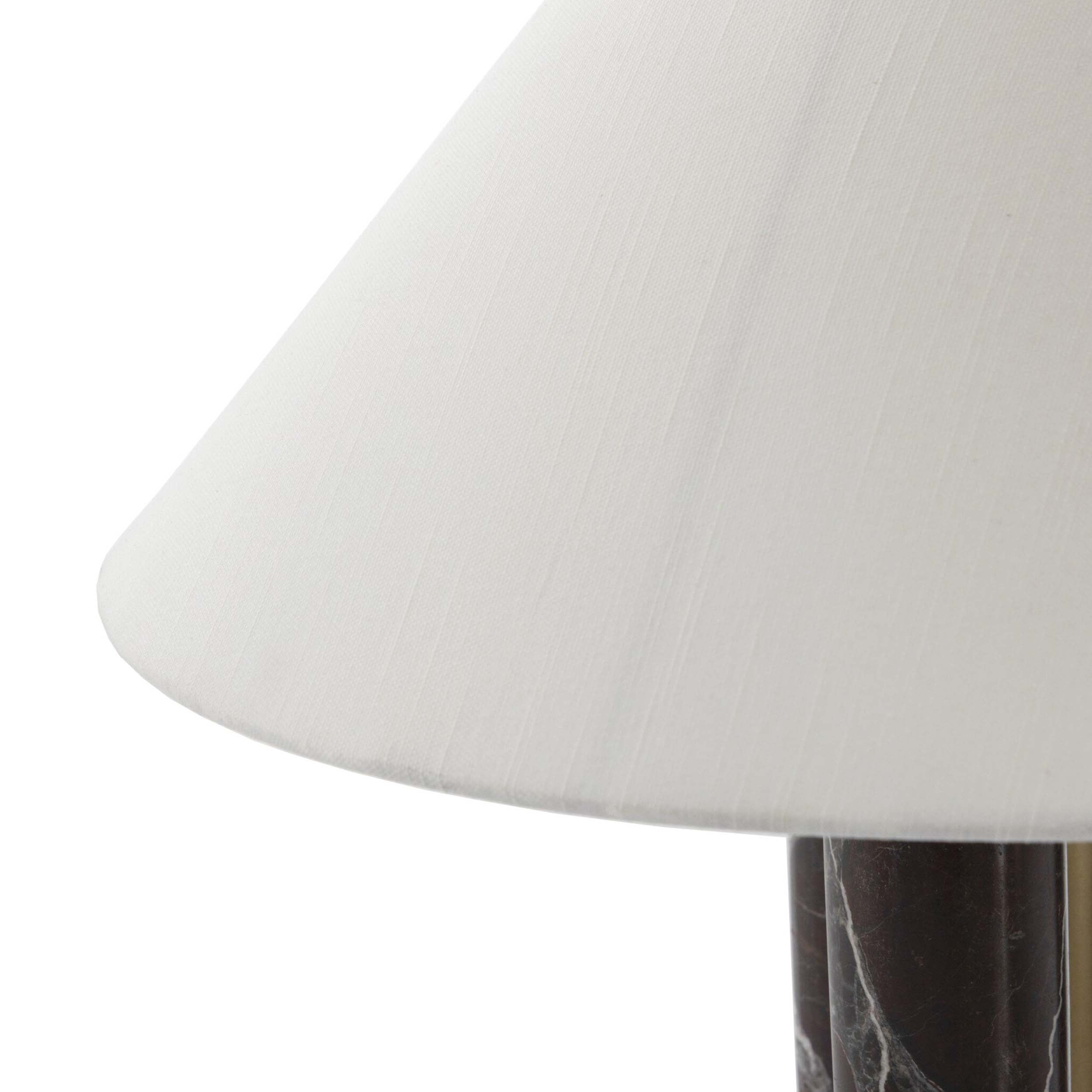 Medici Table Lamp, Merlot Marble