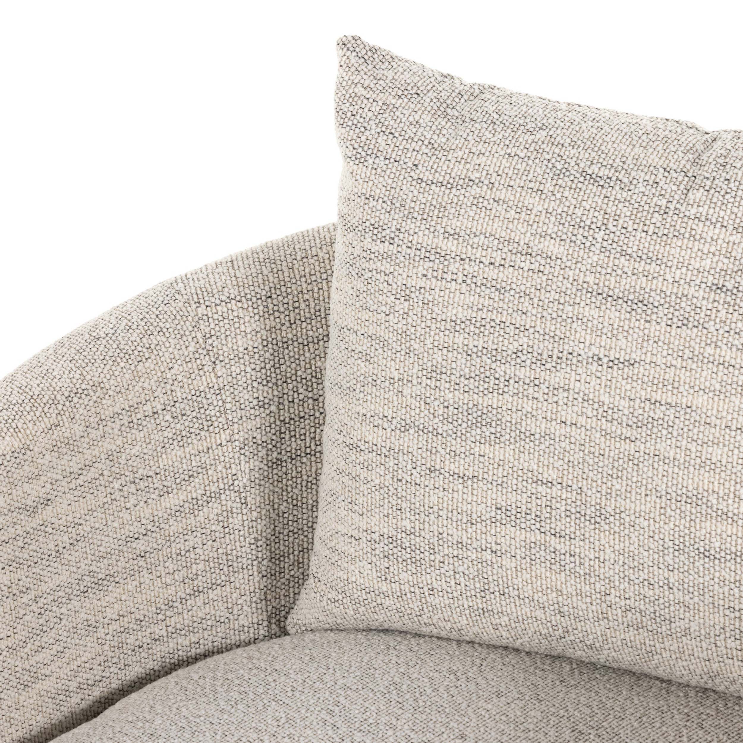 Farrah Chaise Lounge, Merino Cotton