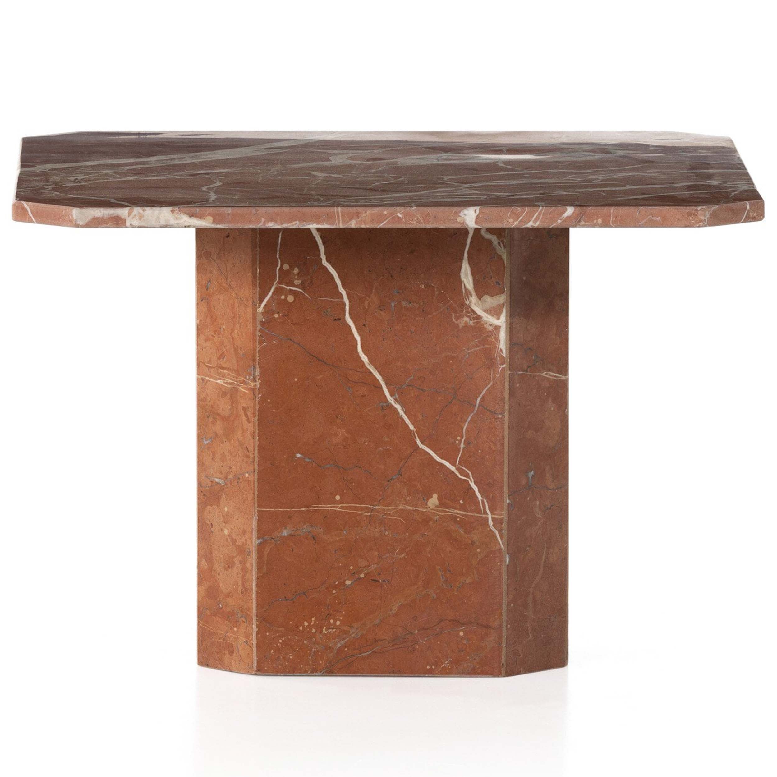 Edina Coffee Table-Big Table, Rusty Marble
