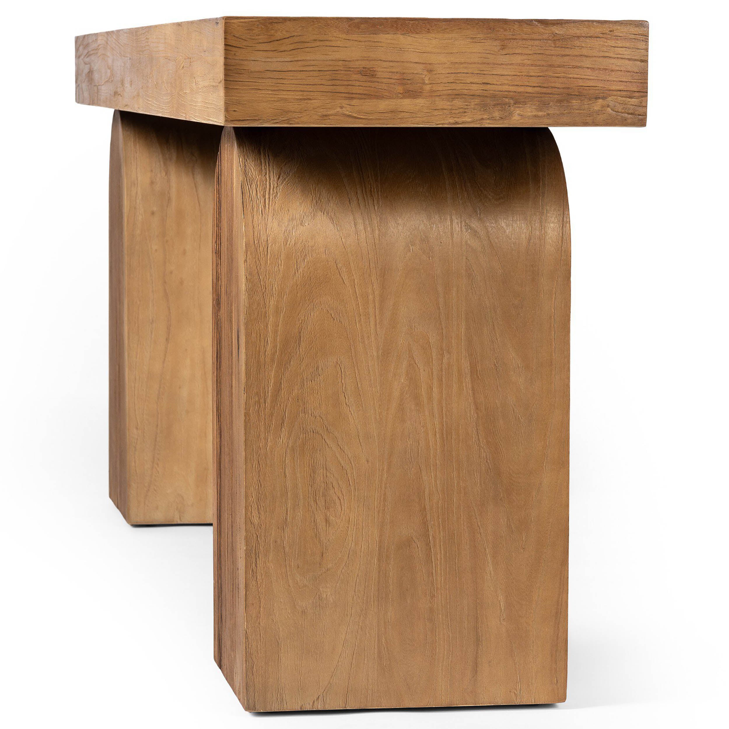 Keane Console Table, Reclaimed Natural Elm