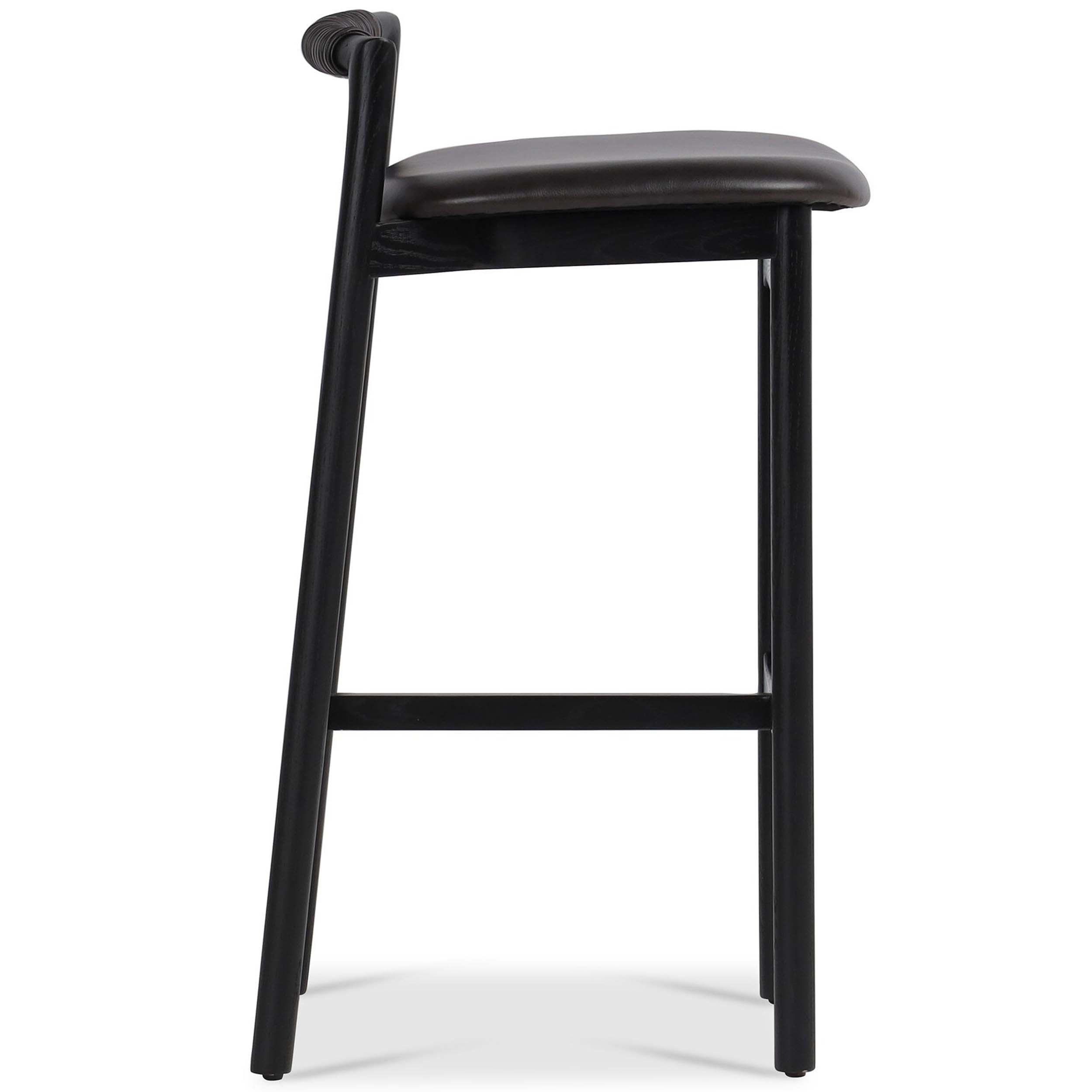 Baden Bar + Counter Stool, Sonoma Black
