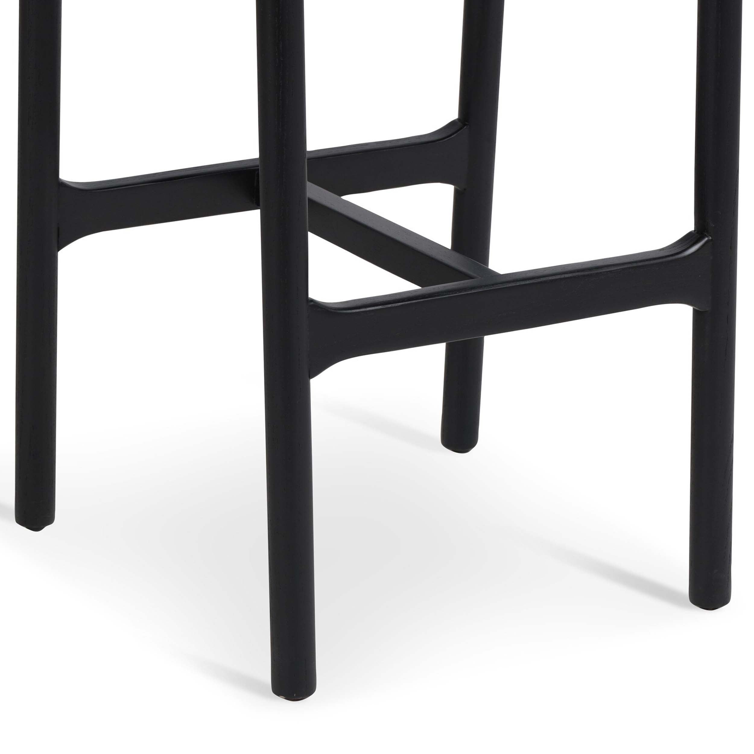 Baden Bar + Counter Stool, Sonoma Black