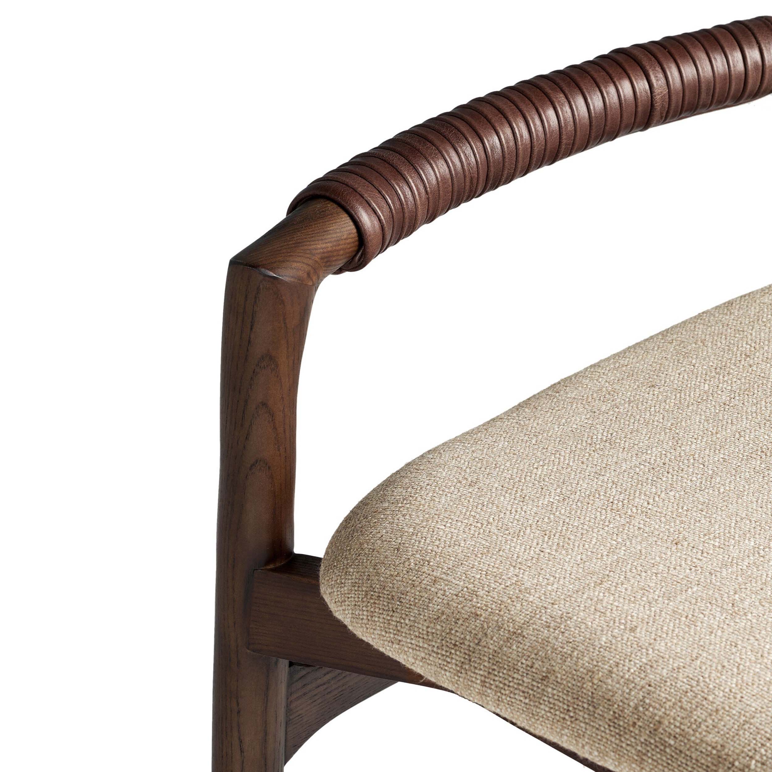 Baden Bar + Counter Stool, Alcala Wheat