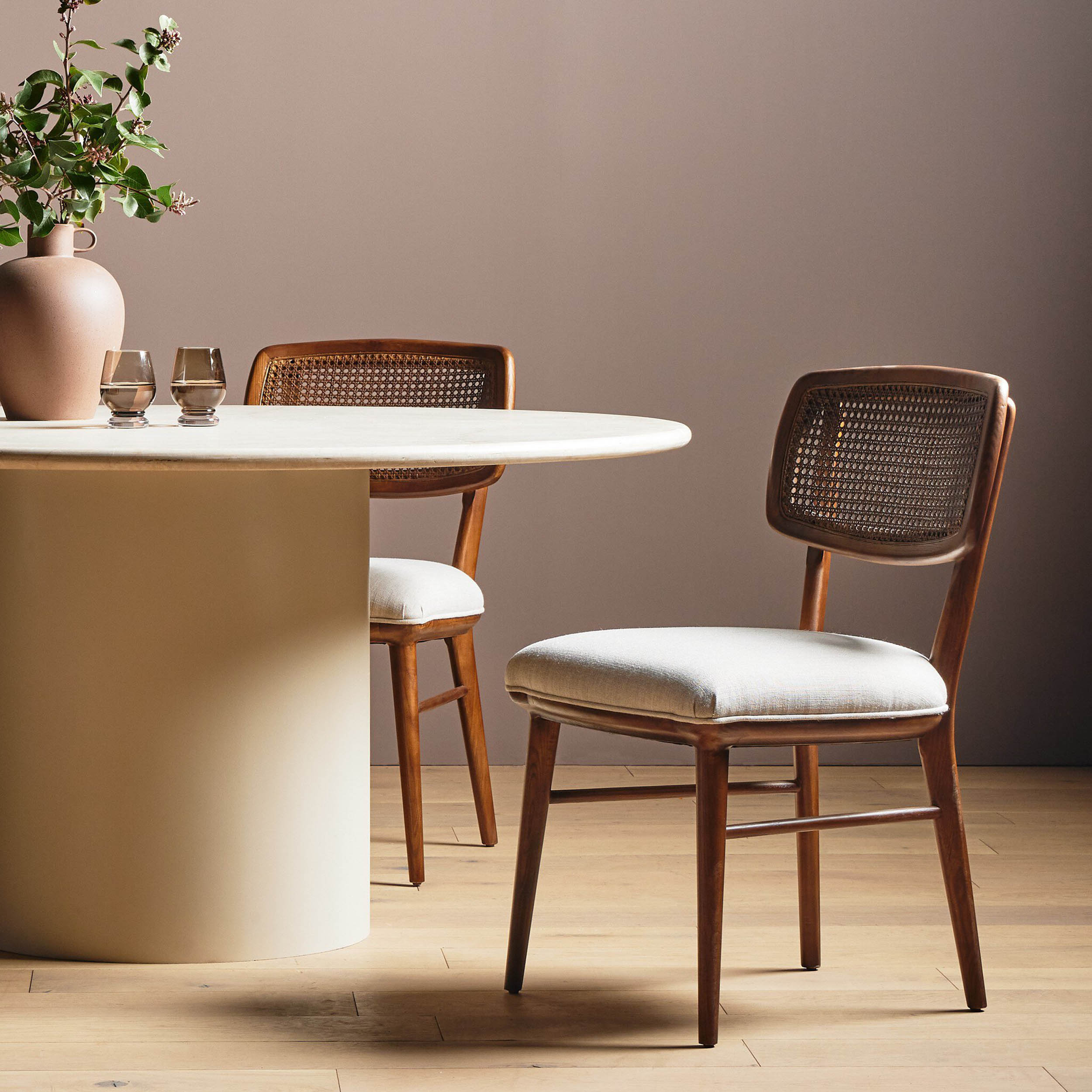 Beacon Dining Chair, Hockney Linen