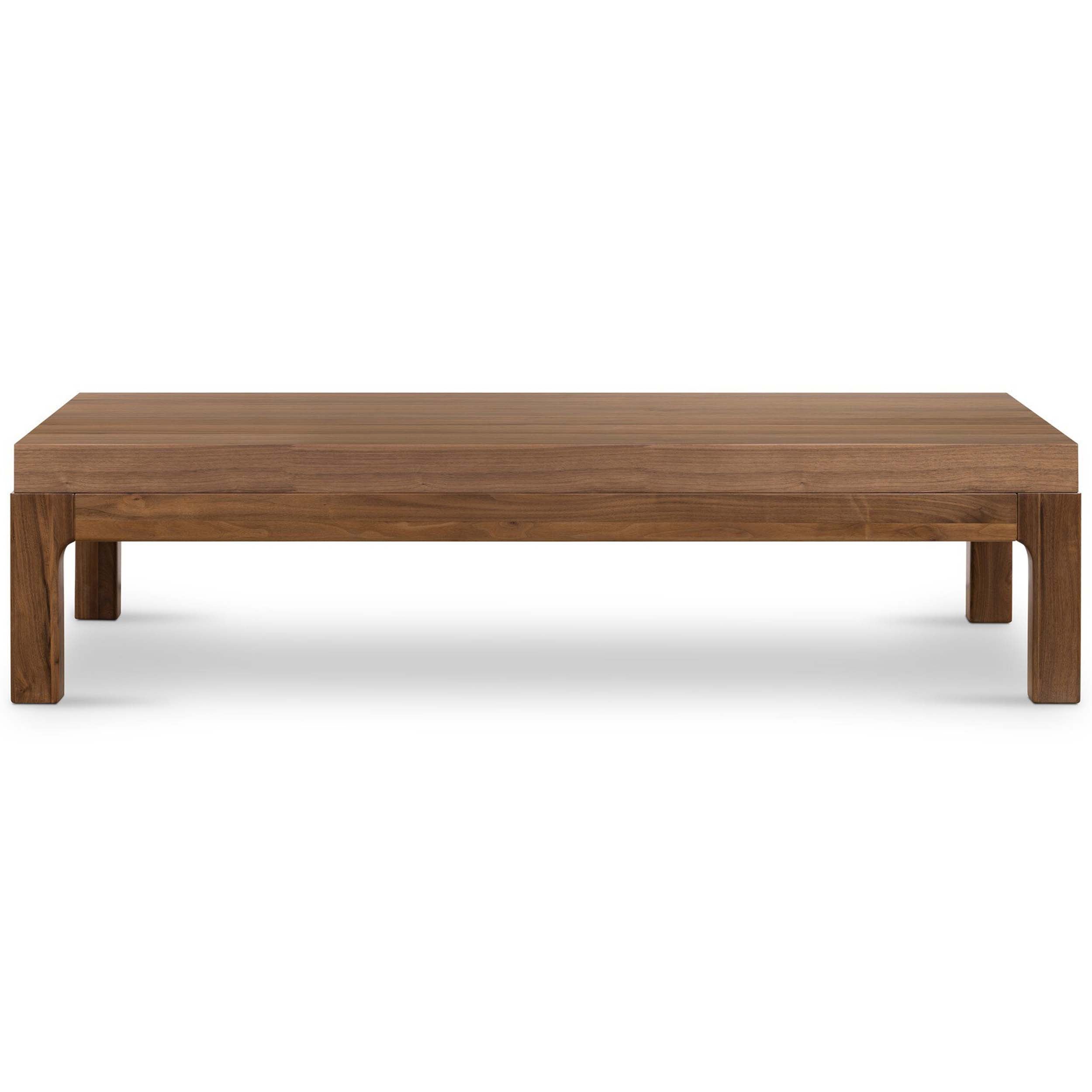 Arturo Coffee Table, Natural Walnut Veneer