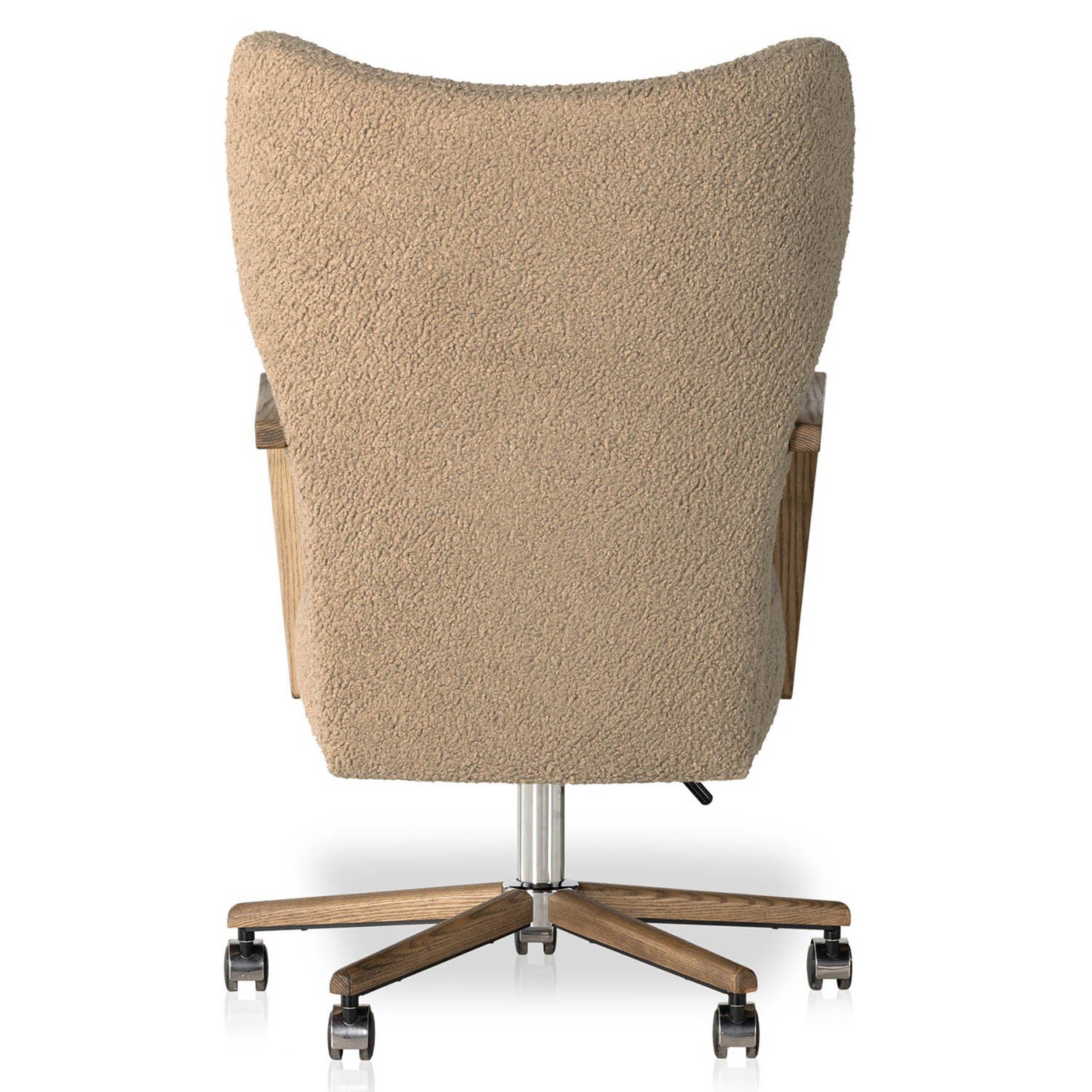 Melrose Desk Chair, Sheepskin Camel