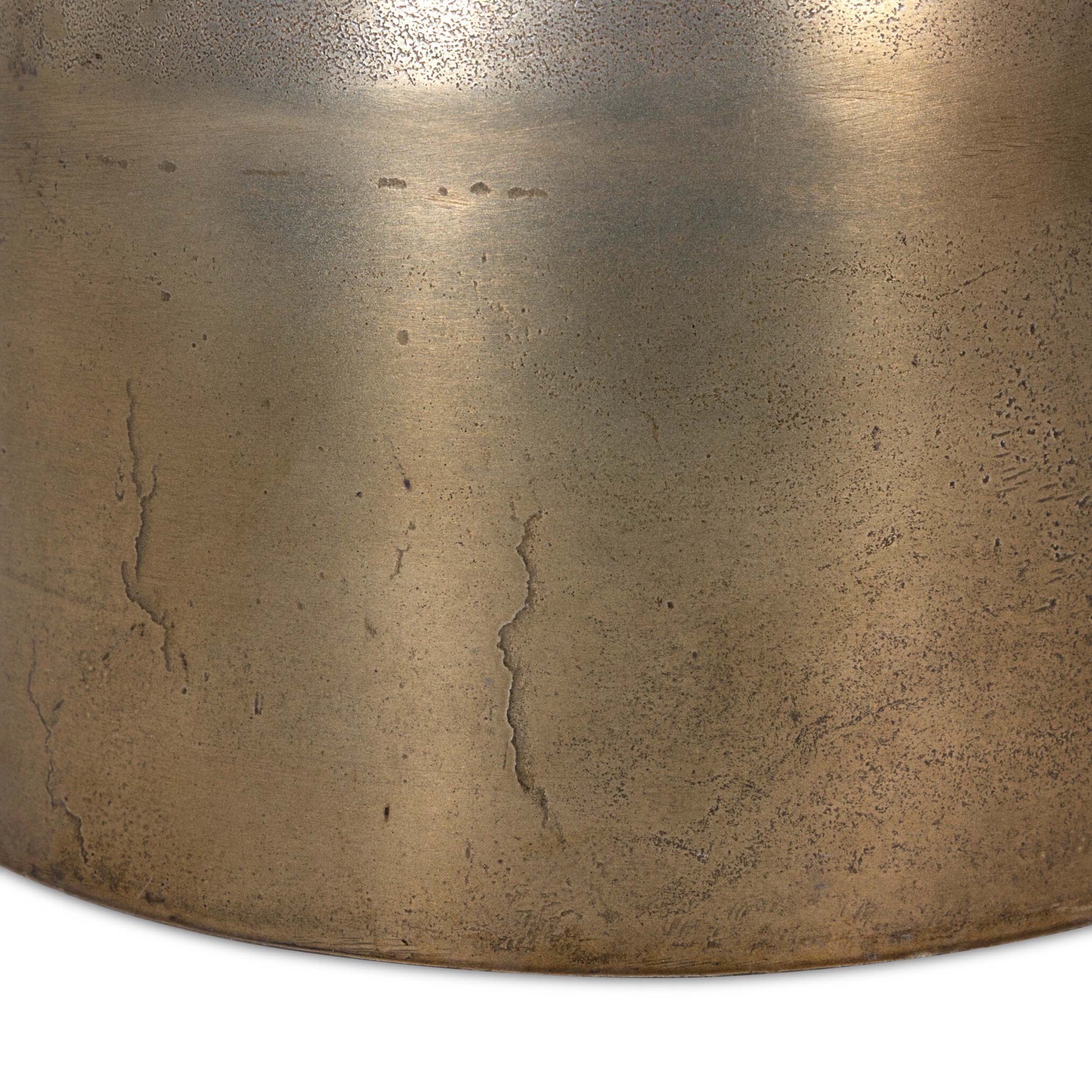 Corbett End Table, Creamy Taupe Marble