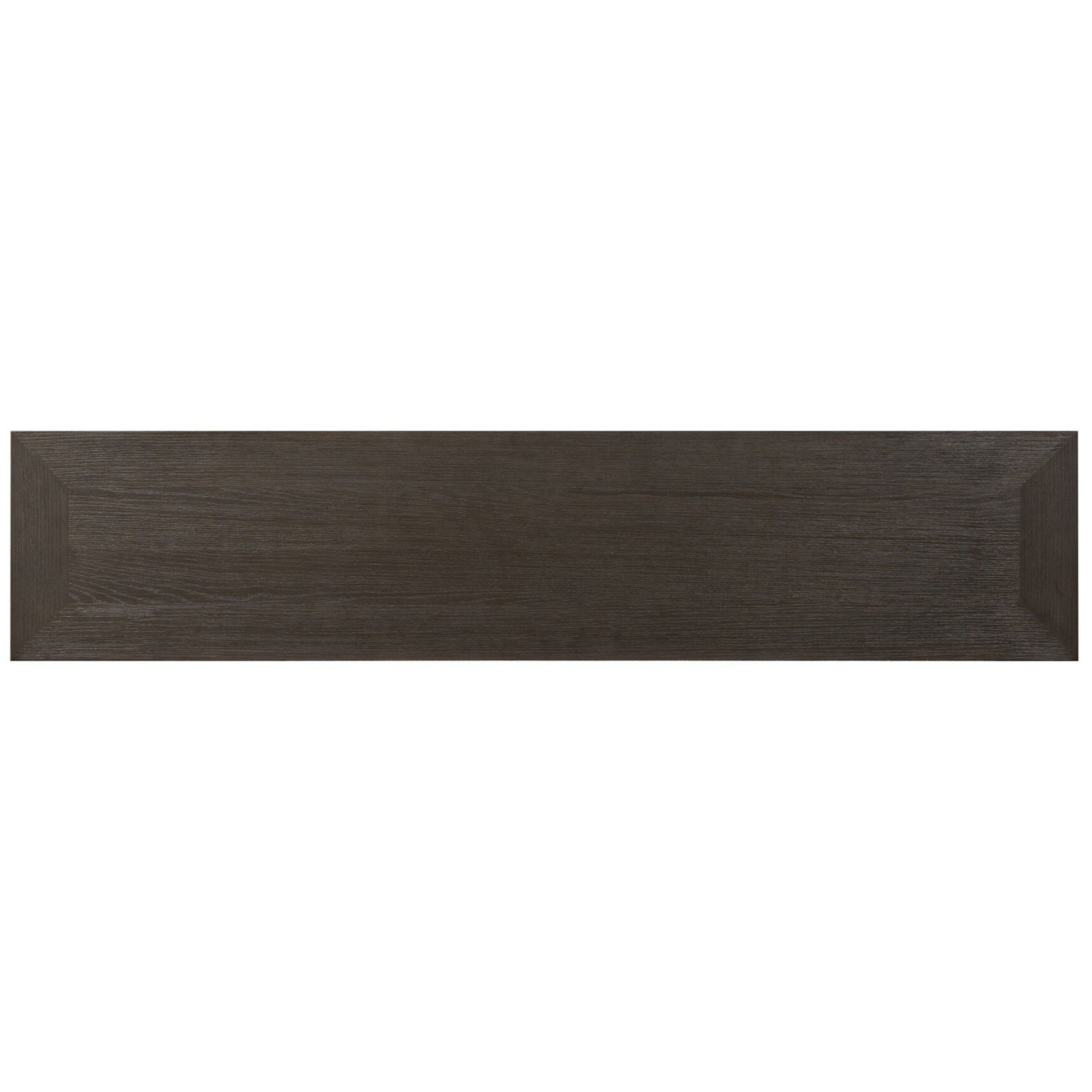Thomas Console Table, Dark Anthracite Oak Veneer