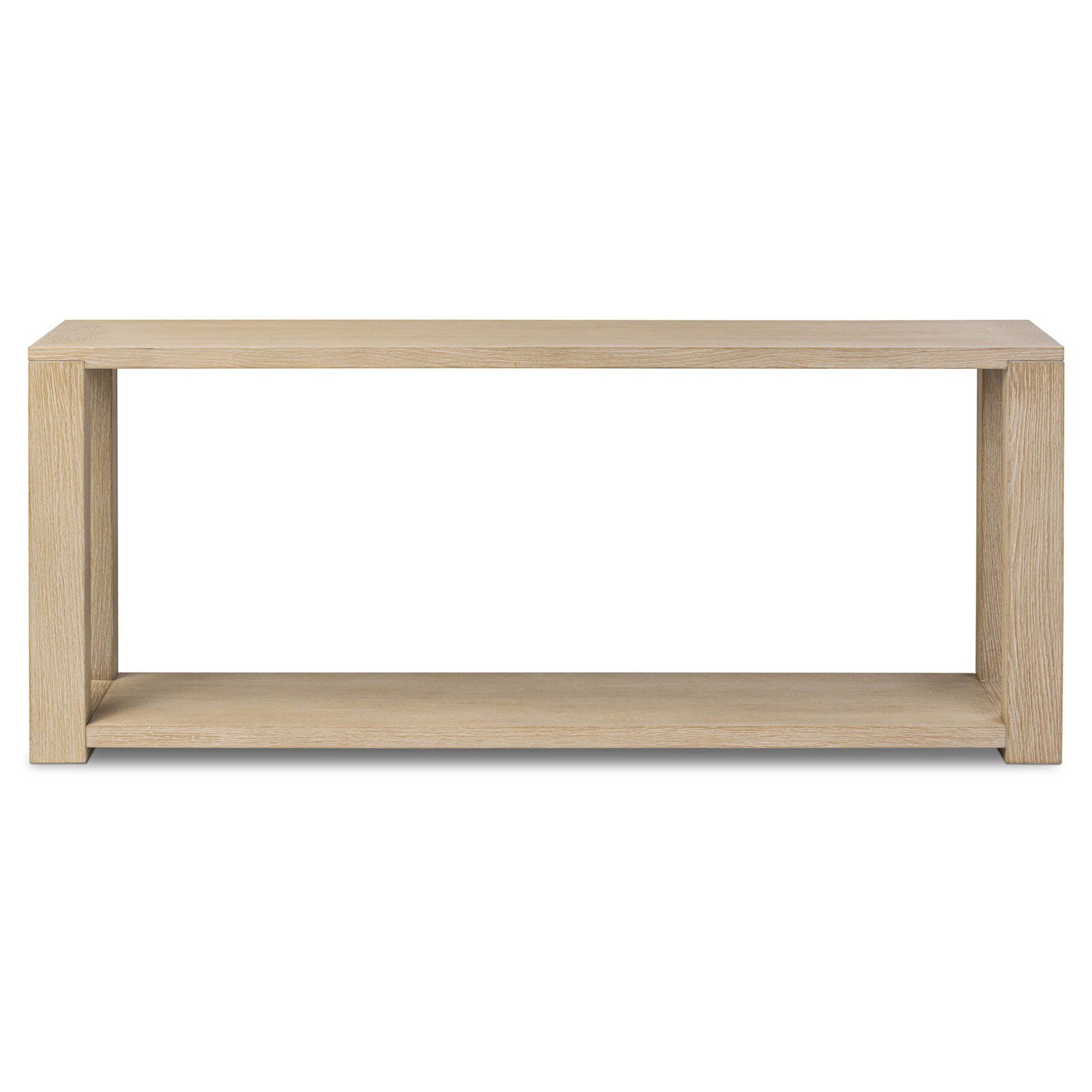 Thomas Console Table, Bleached Oak Veneer
