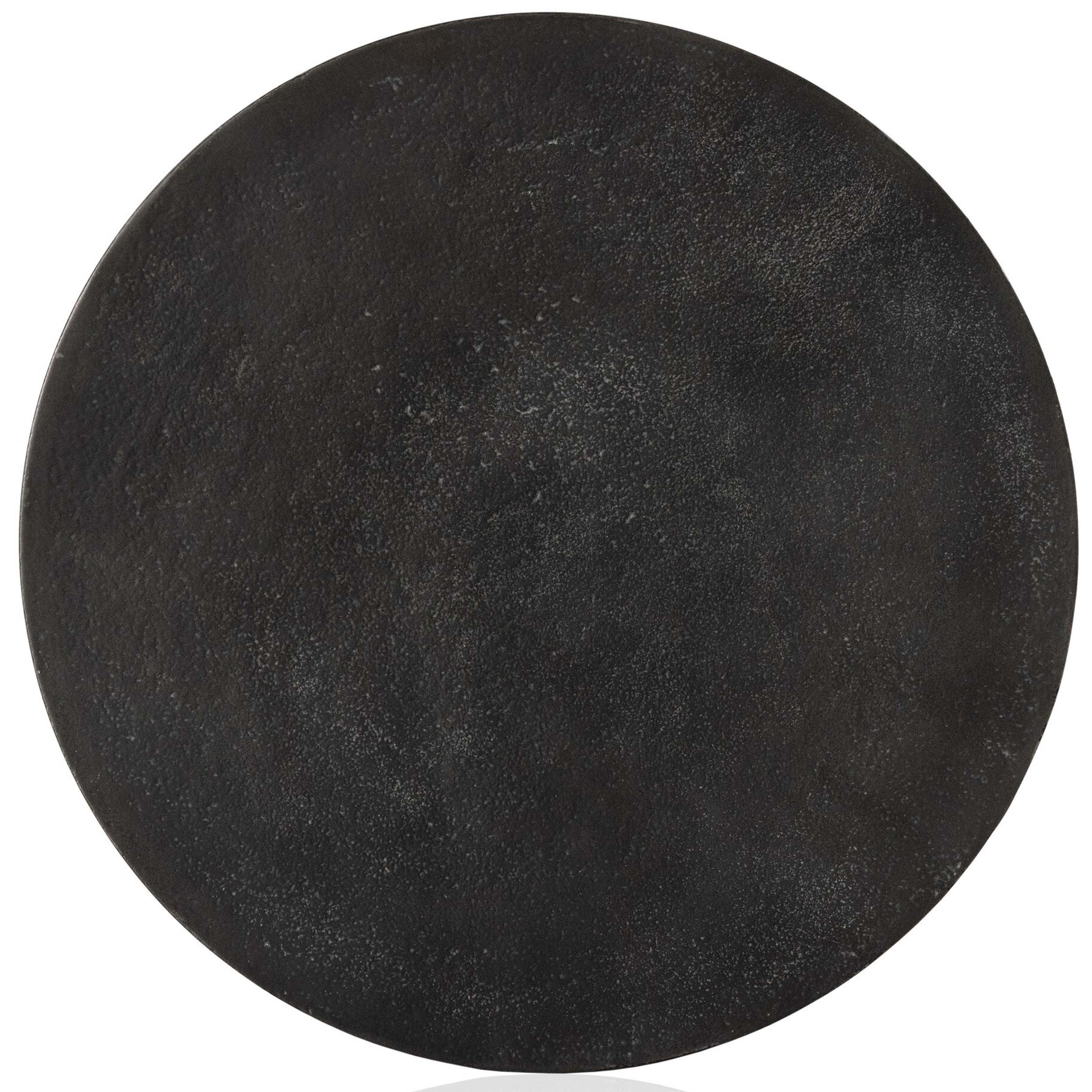 Javi Outdoor End Table, Aged Grey