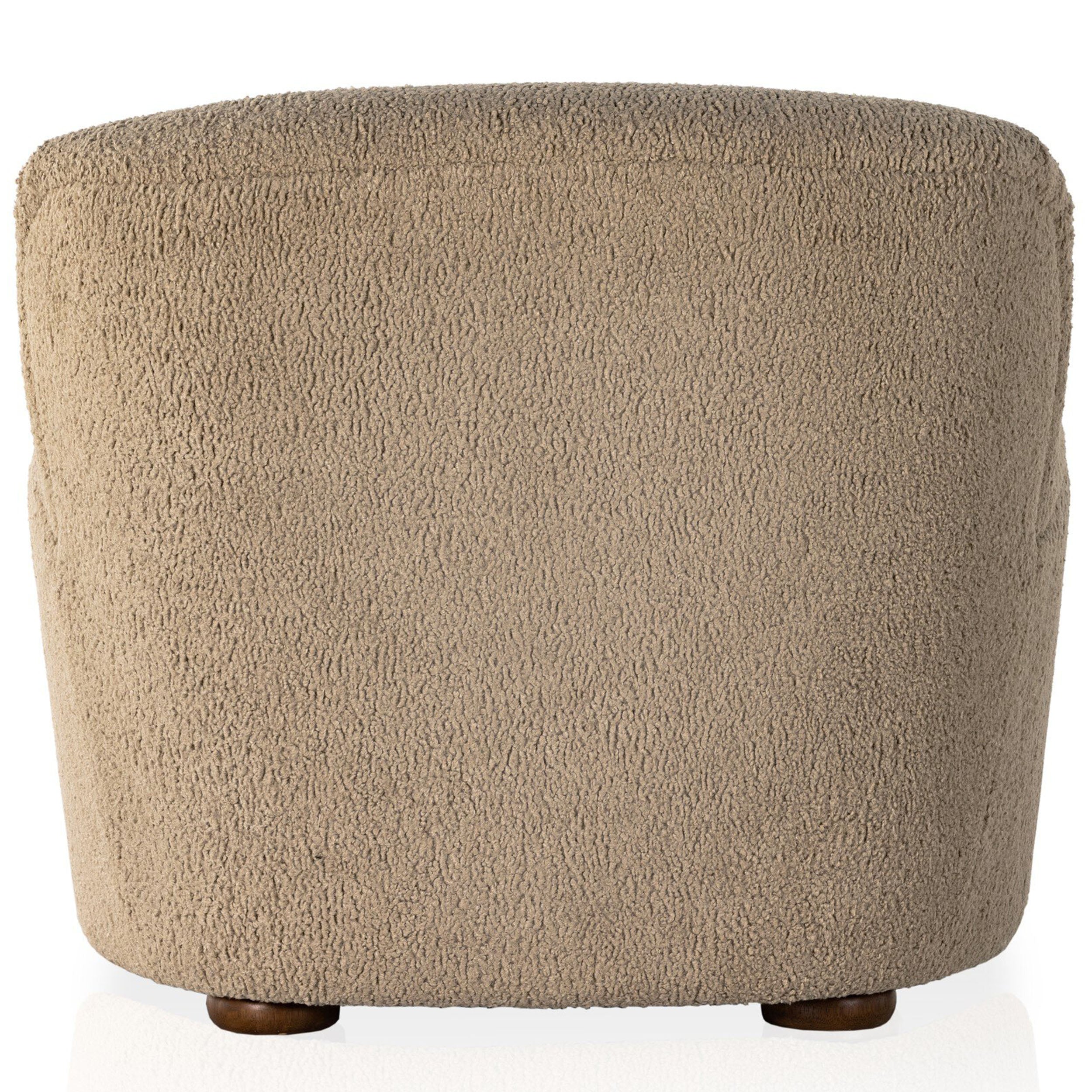 Kadon Chaise Lounge, Sheepskin Camel