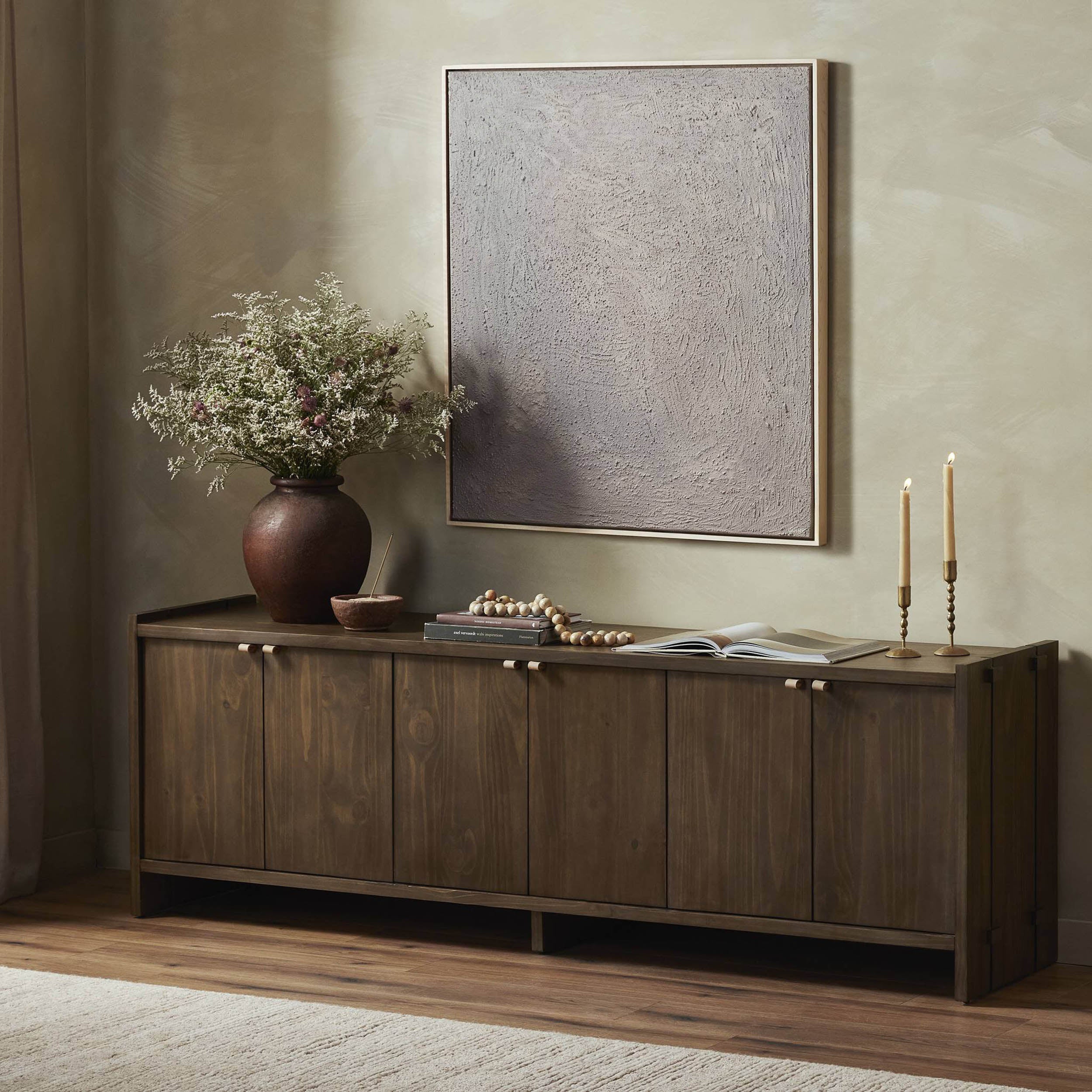 Etro Media Console, Tawny Pine