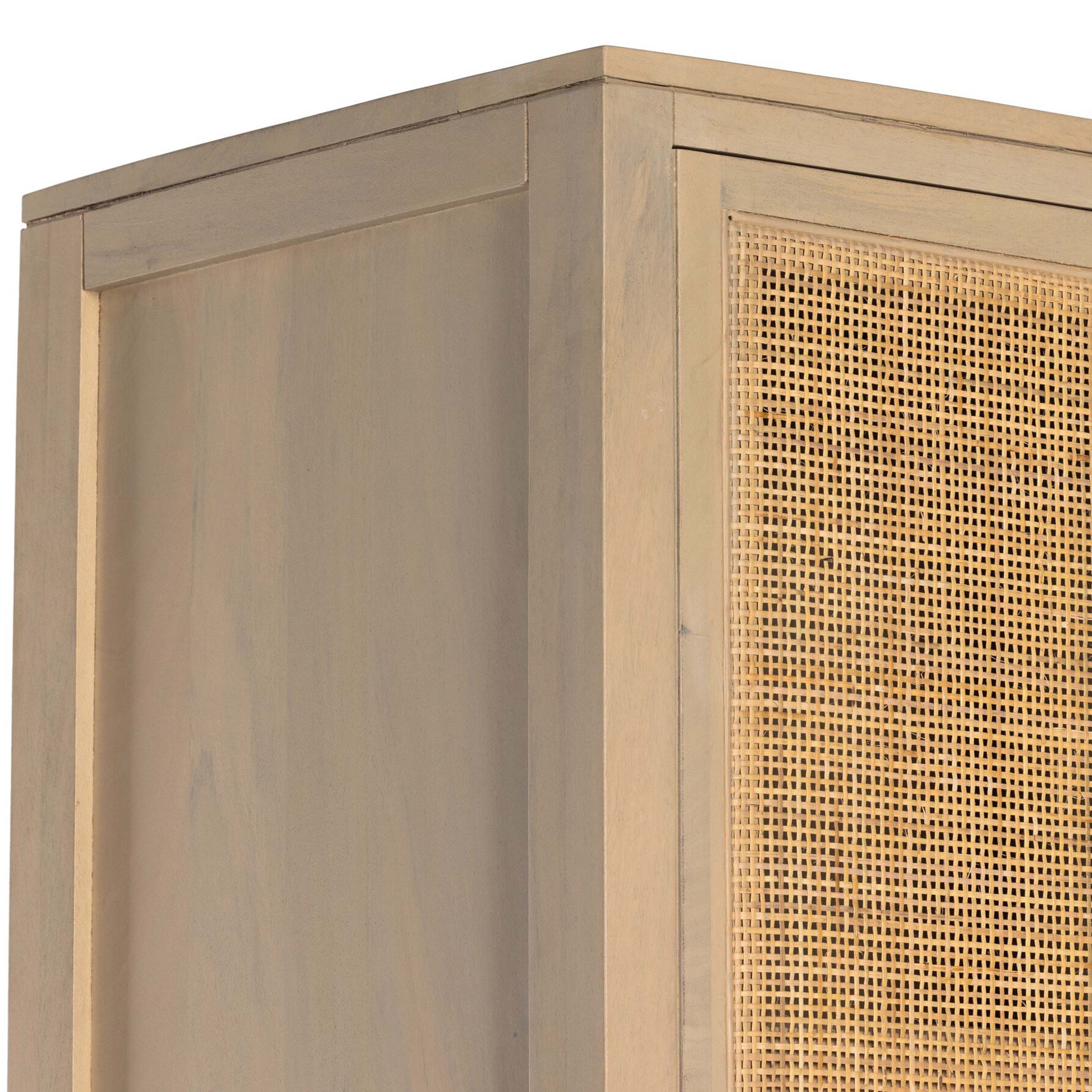 Caprice Tall Cabinet, Natural Mango
