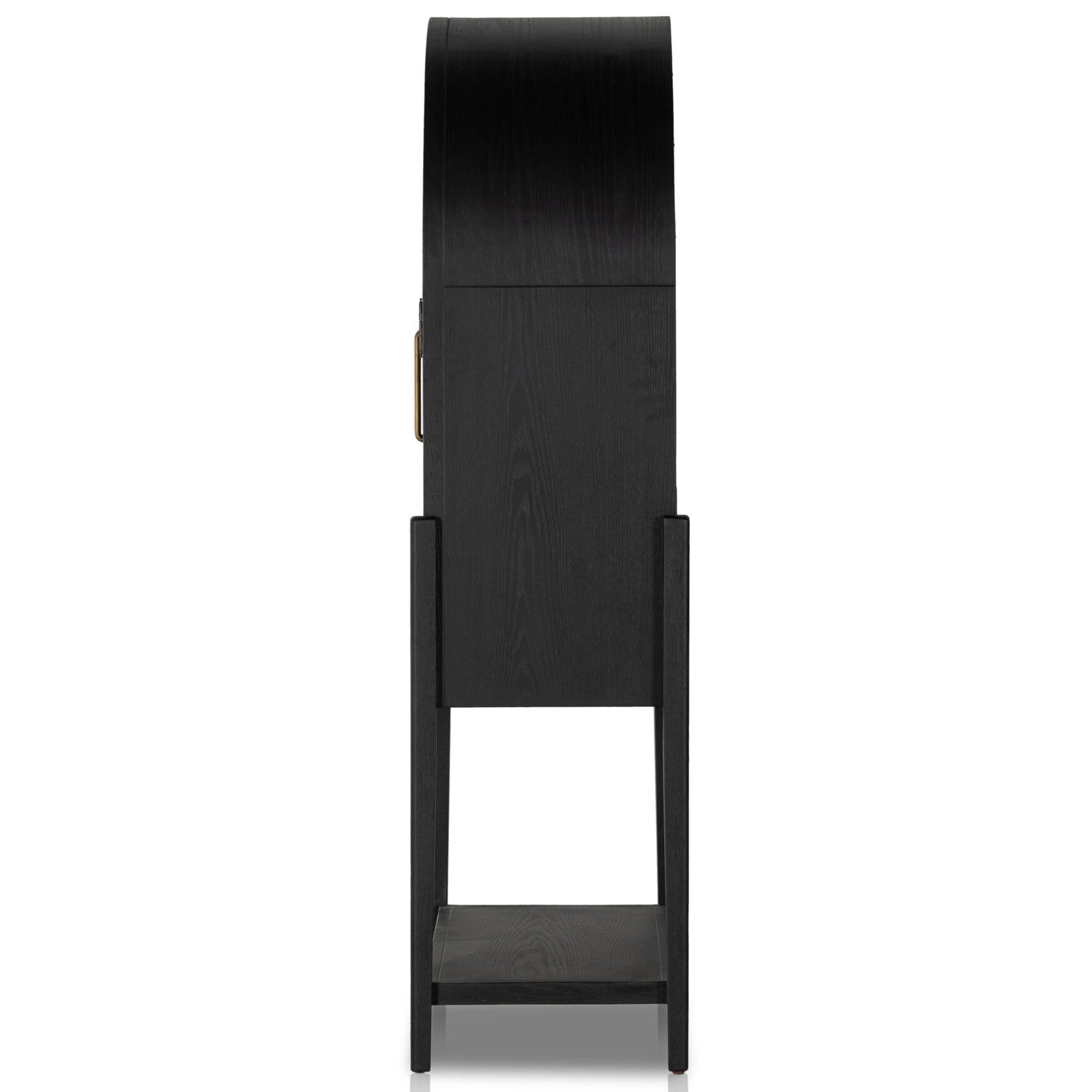 Tolle Bar Cabinet, Drifted Matte Black