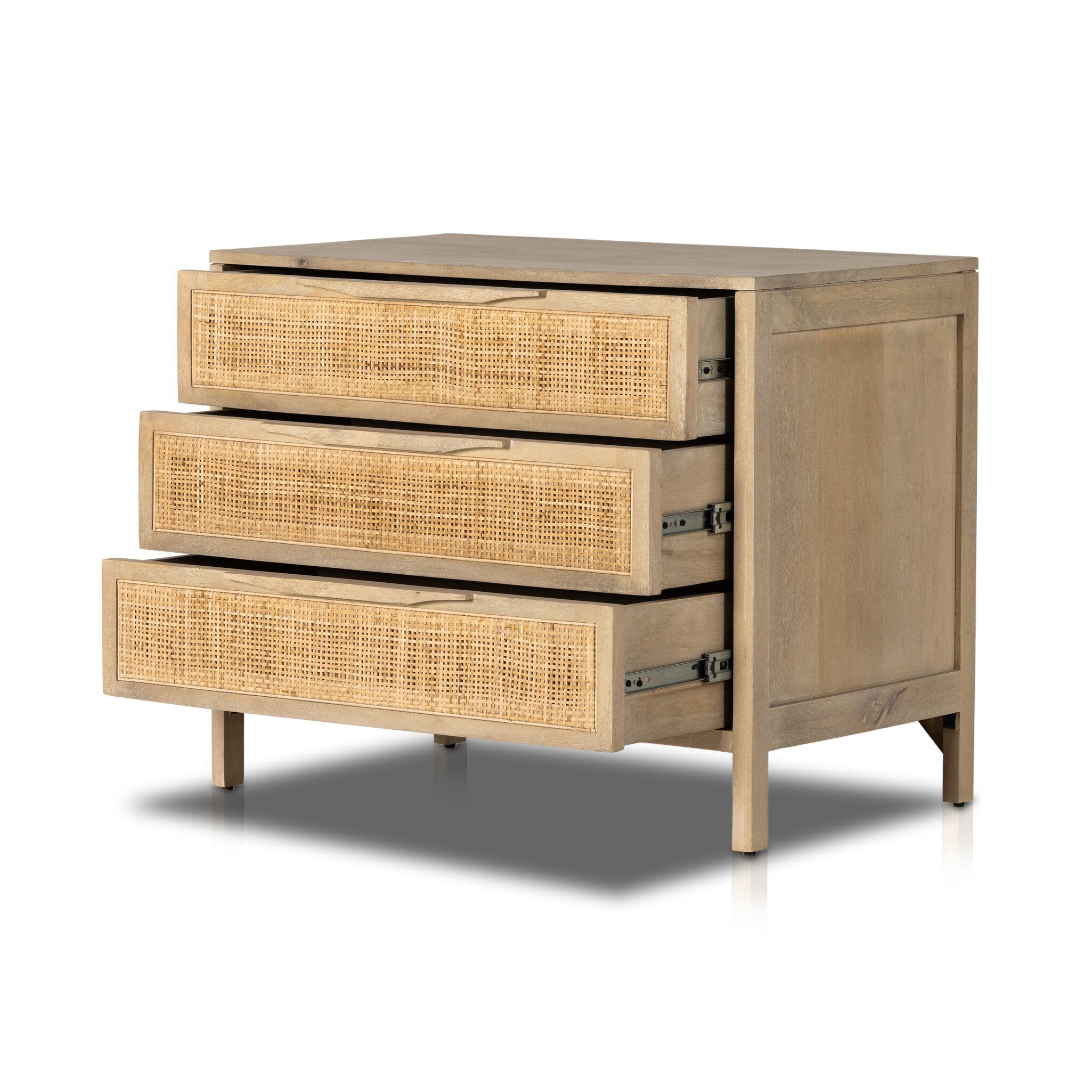 Sydney Large Nightstand, Natural Mango